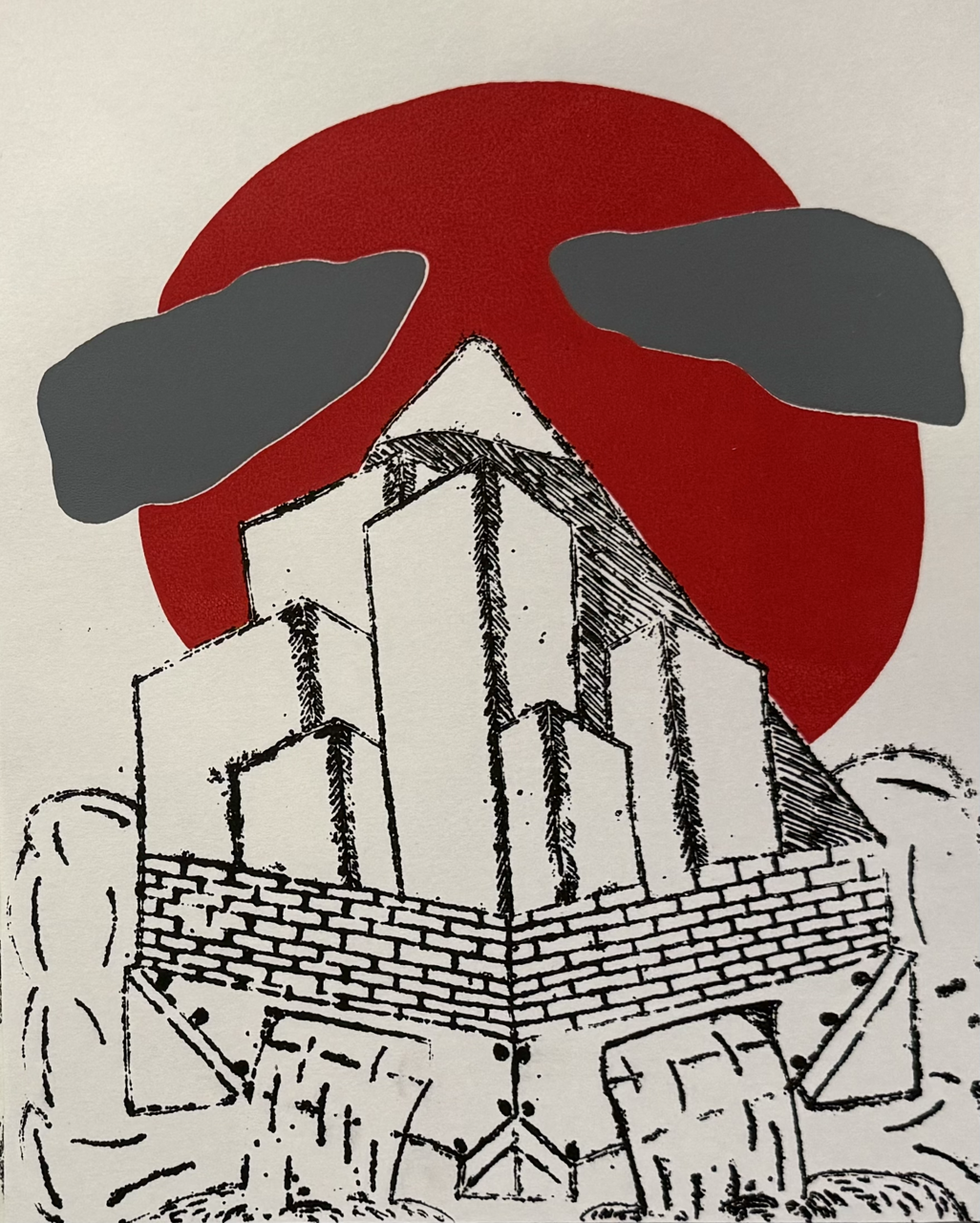 Lithography + Screen Print Edition 13/20