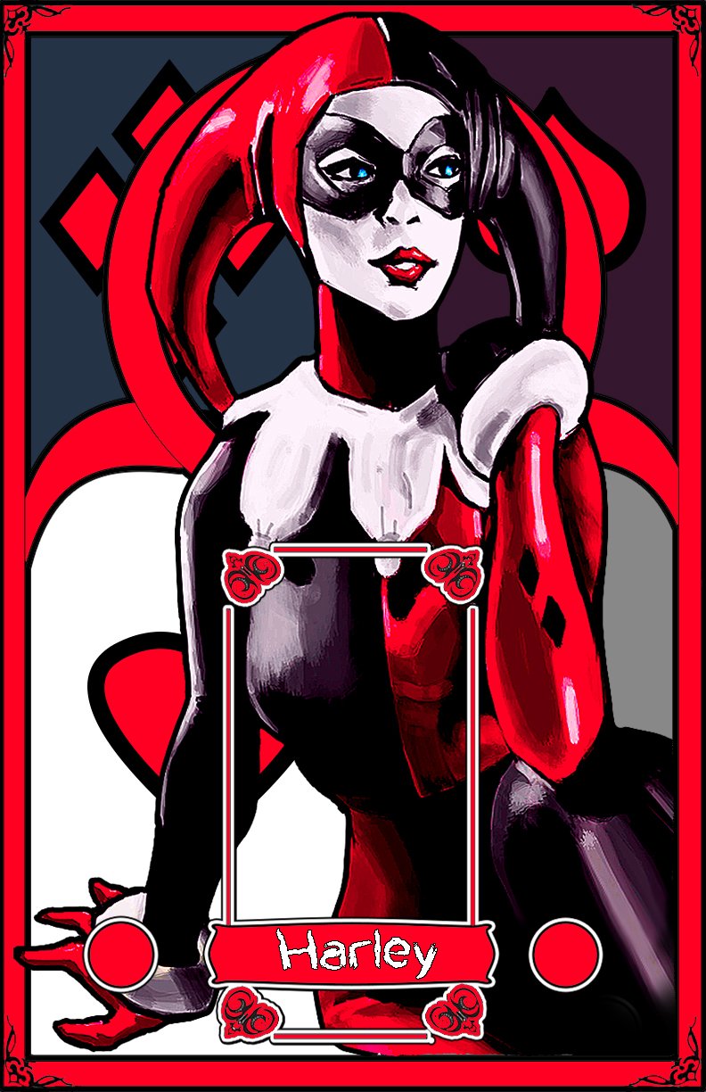 Harley Quinn Card