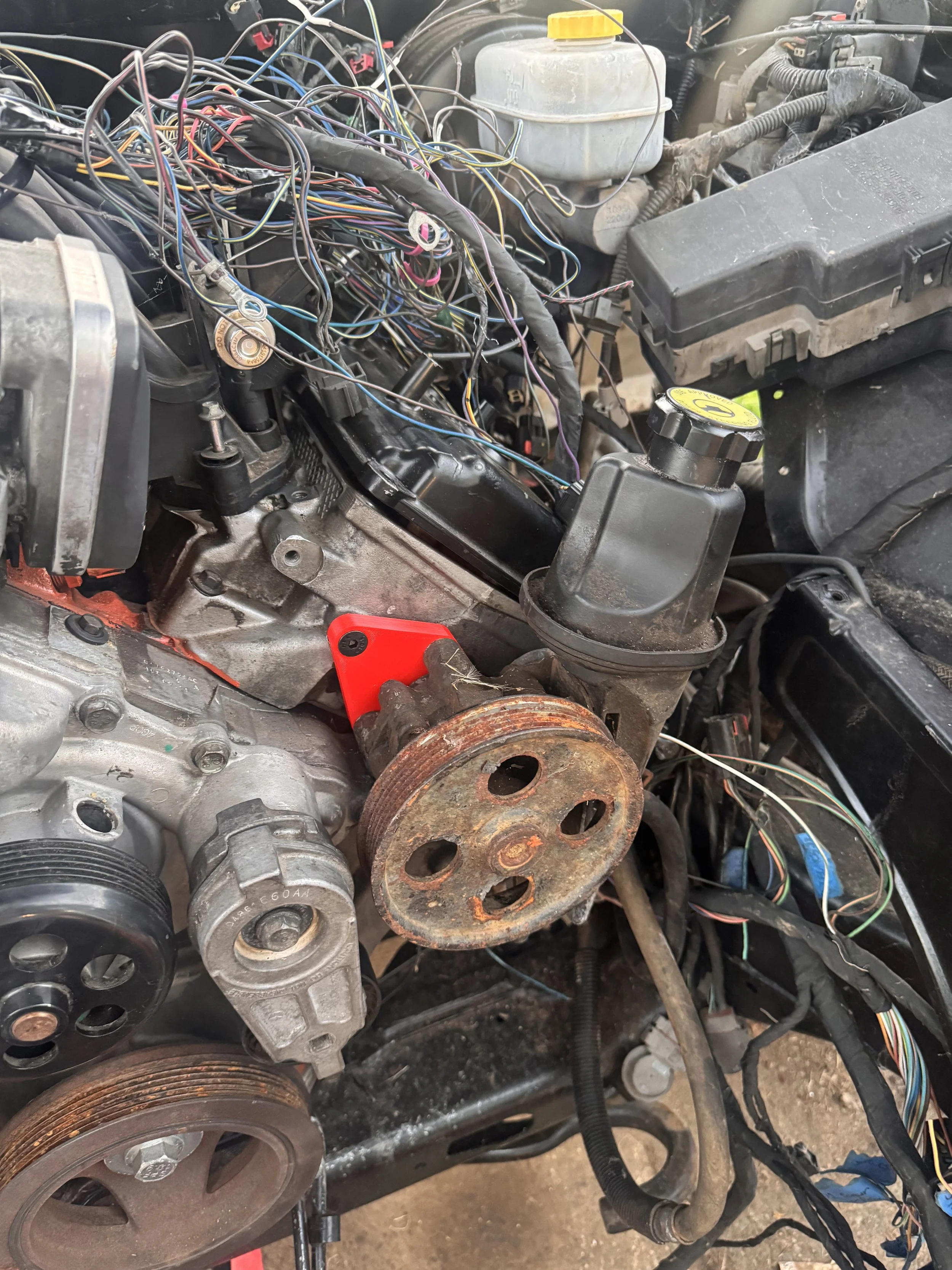 Power Steering Pump Adapter - Hemi Car accessories
