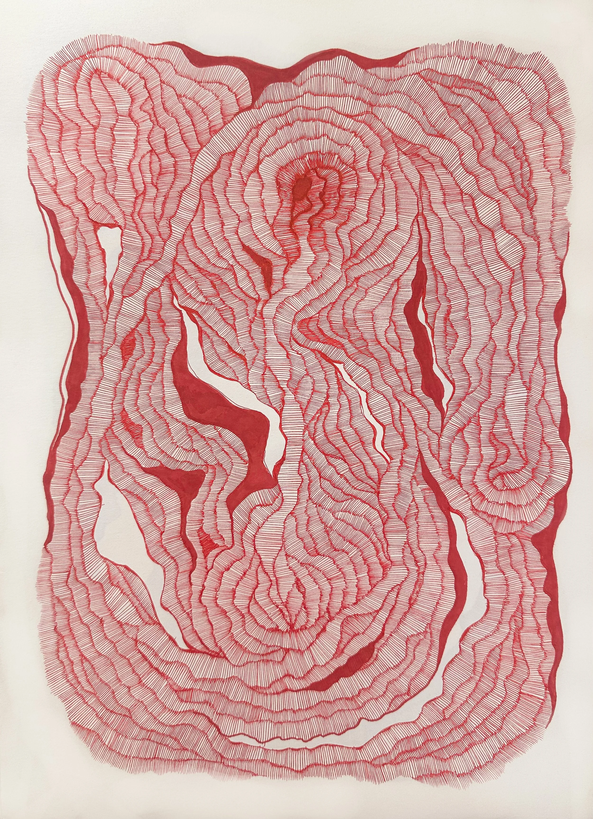 A9,  2025  Ink on paper
40 × 30 cm