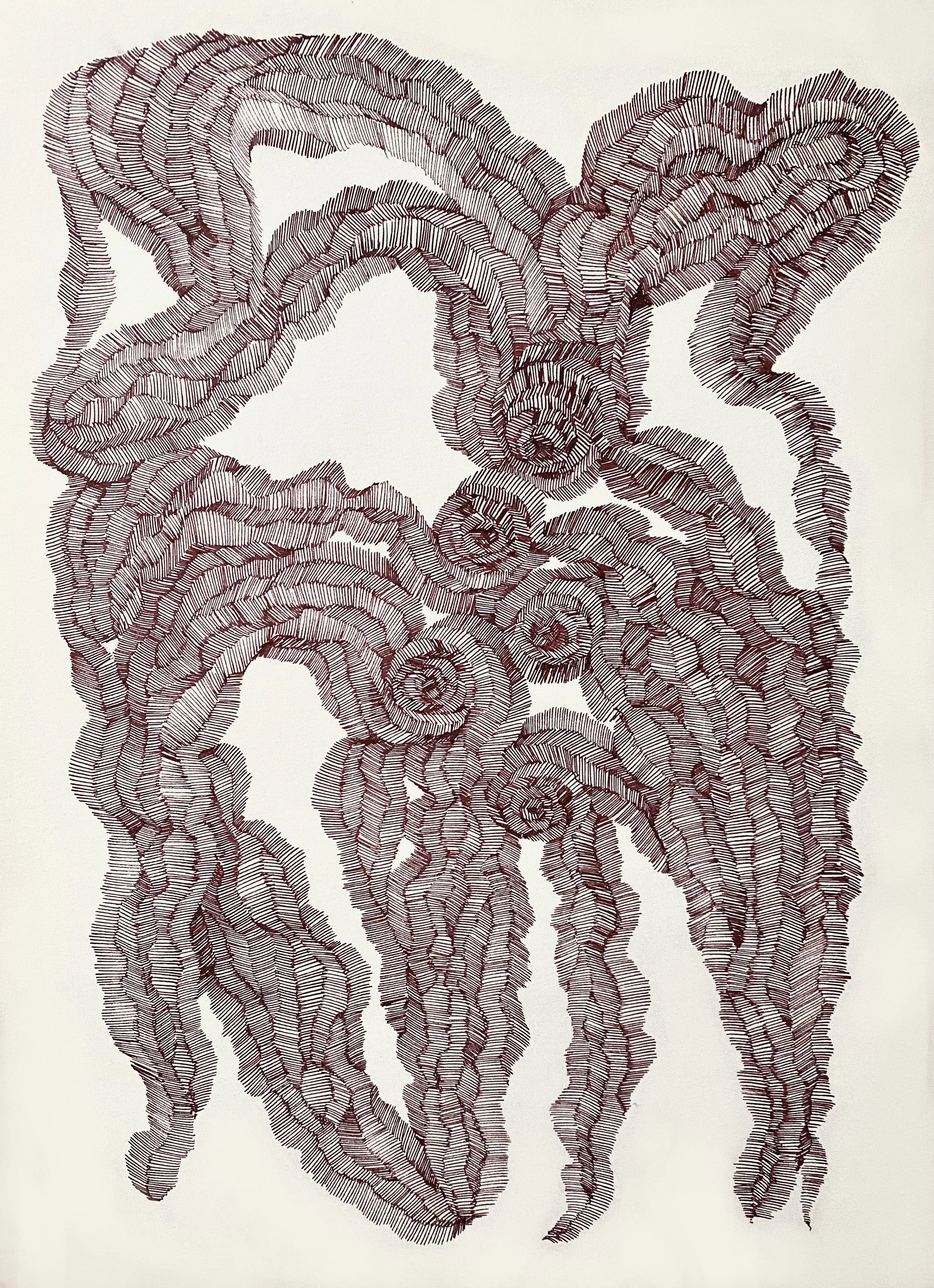 A7,  2024  Ink on paper
40 × 30 cm