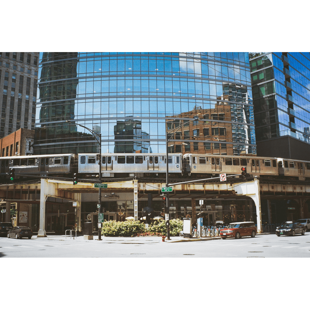 On the Move, original color photograph by William Everett