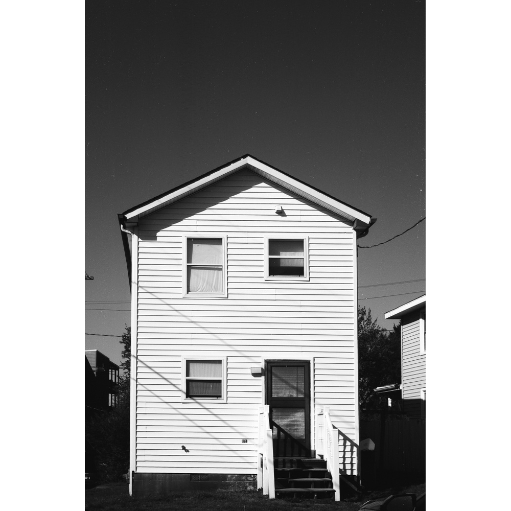 No One Home, original black & white photograph by William Everett