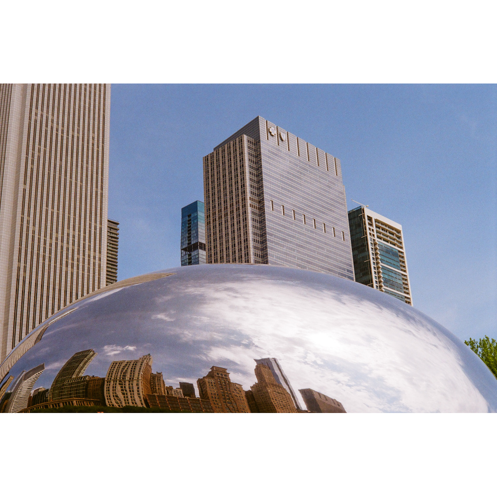 Reflected, original color photograph by William Everett