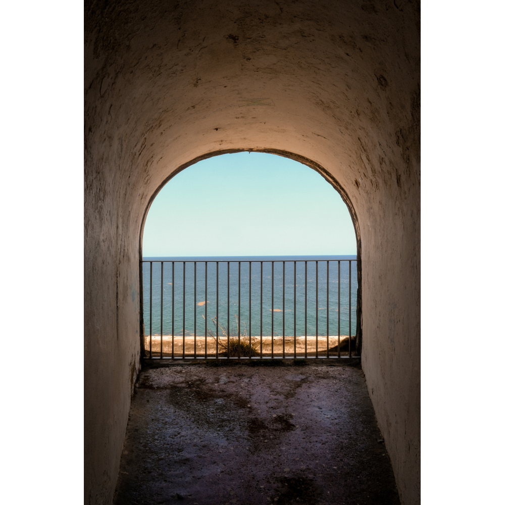 Framed Distance, original color photograph by William Everett