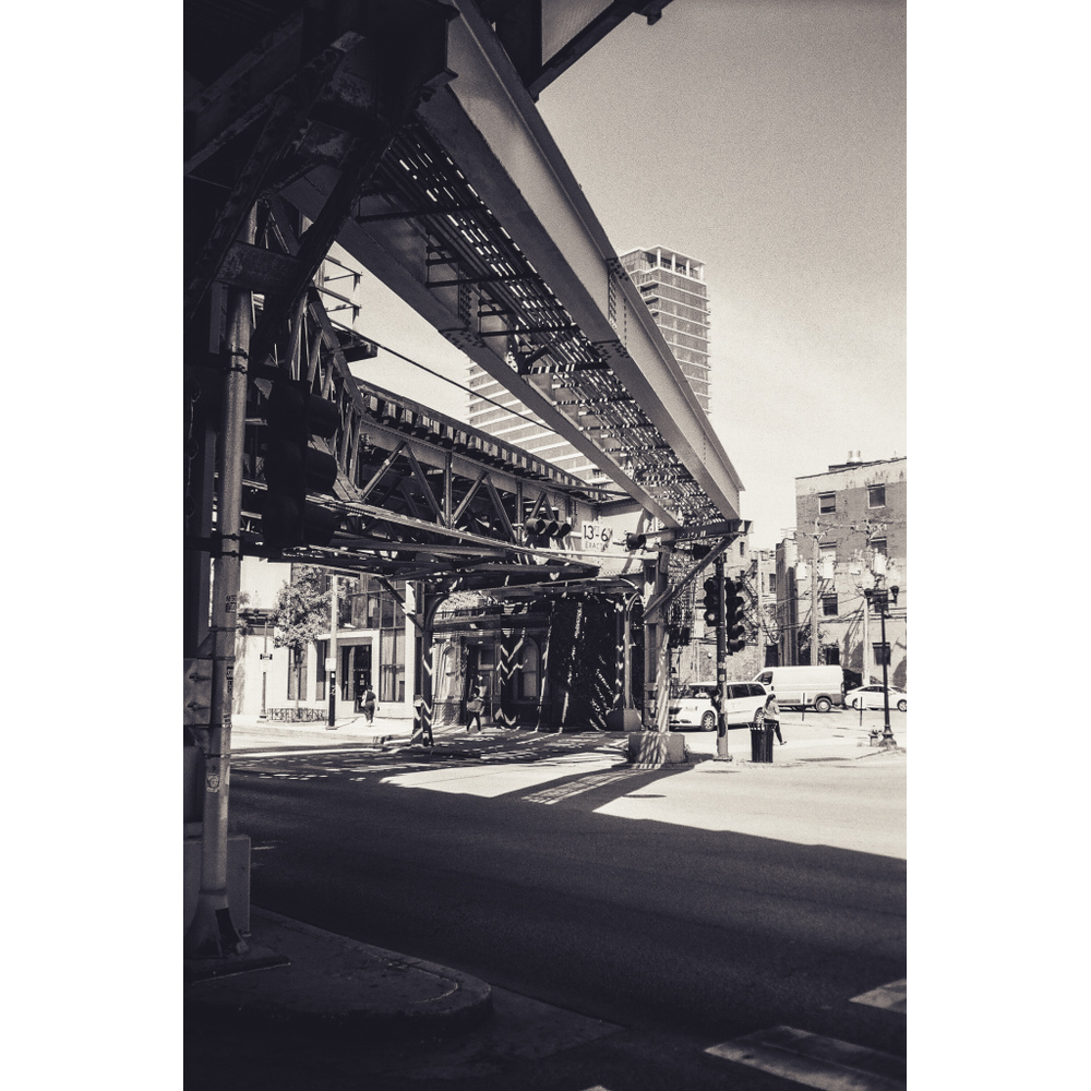 Space Beneath, original black & white photograph by William Everett