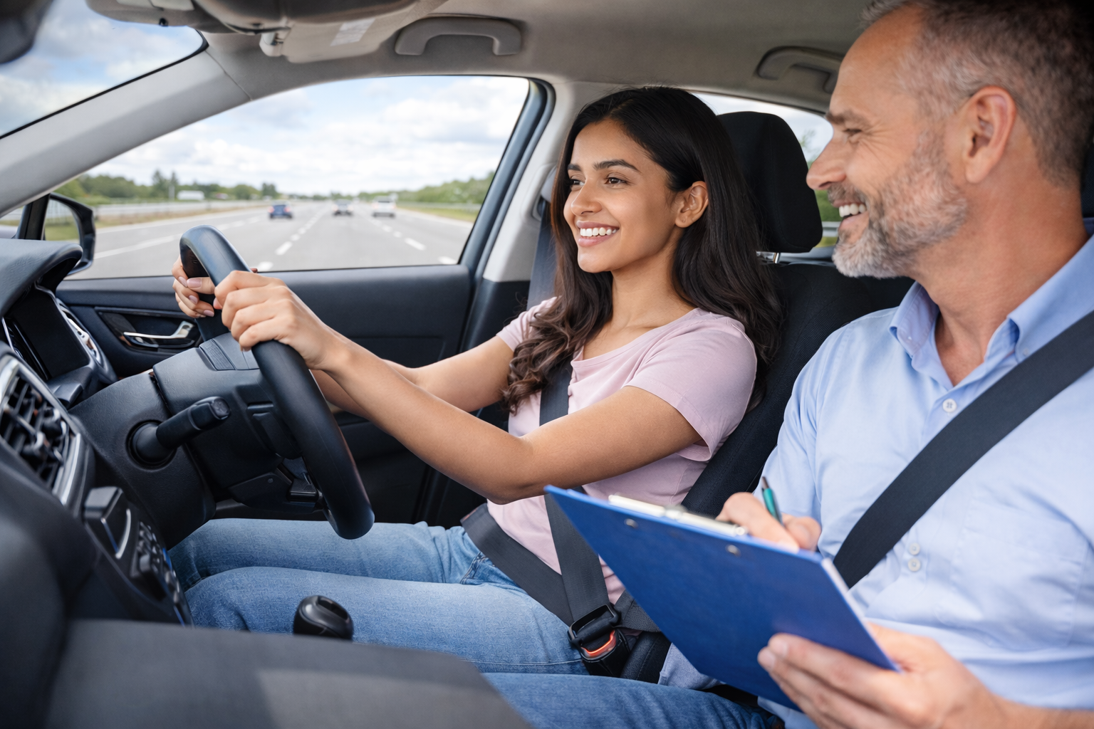 Vehicle, Lesson, and Exam