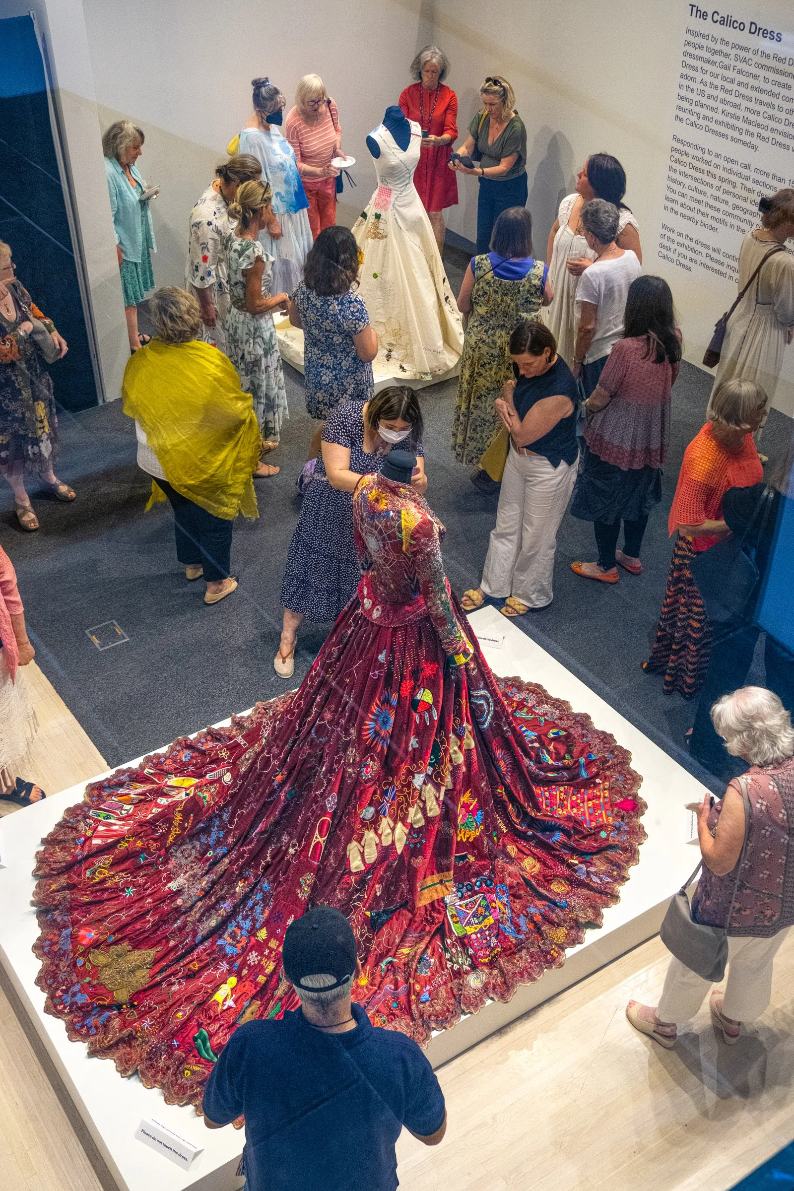 The Red Dress, 2023, Wilson Museum, SVAC. Photo by Abby Raeder.