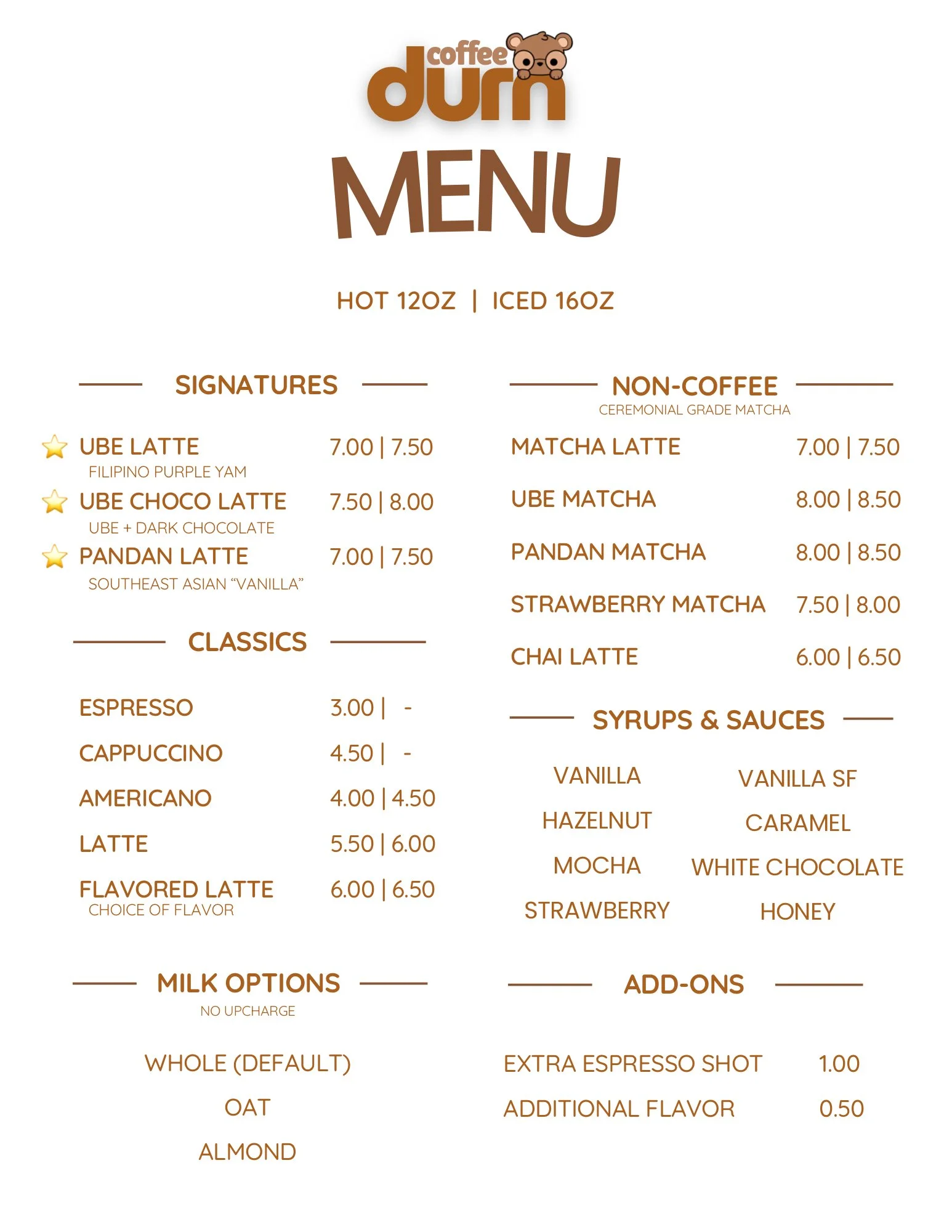 durn-coffee-market-menu