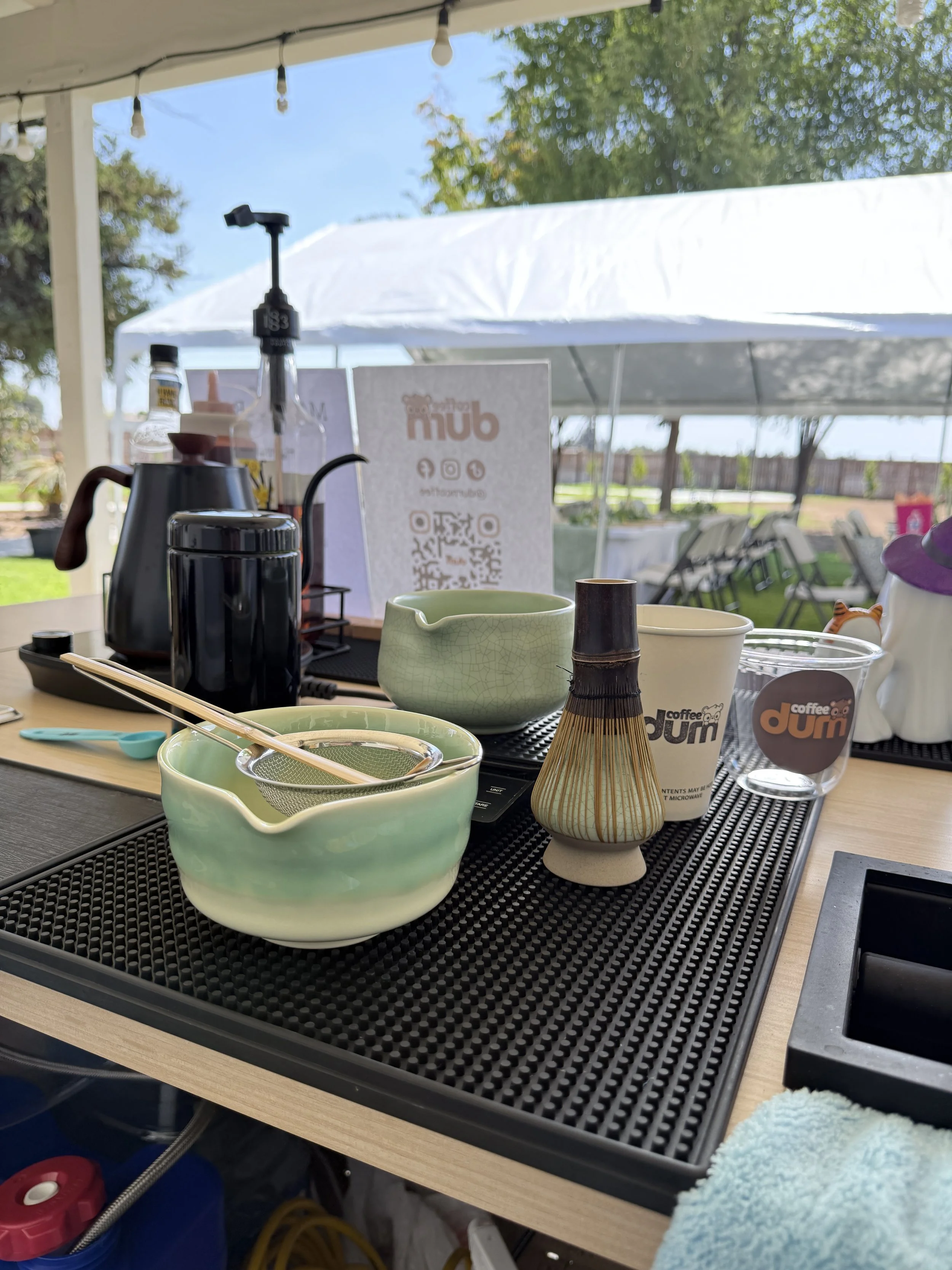 matcha cart catering