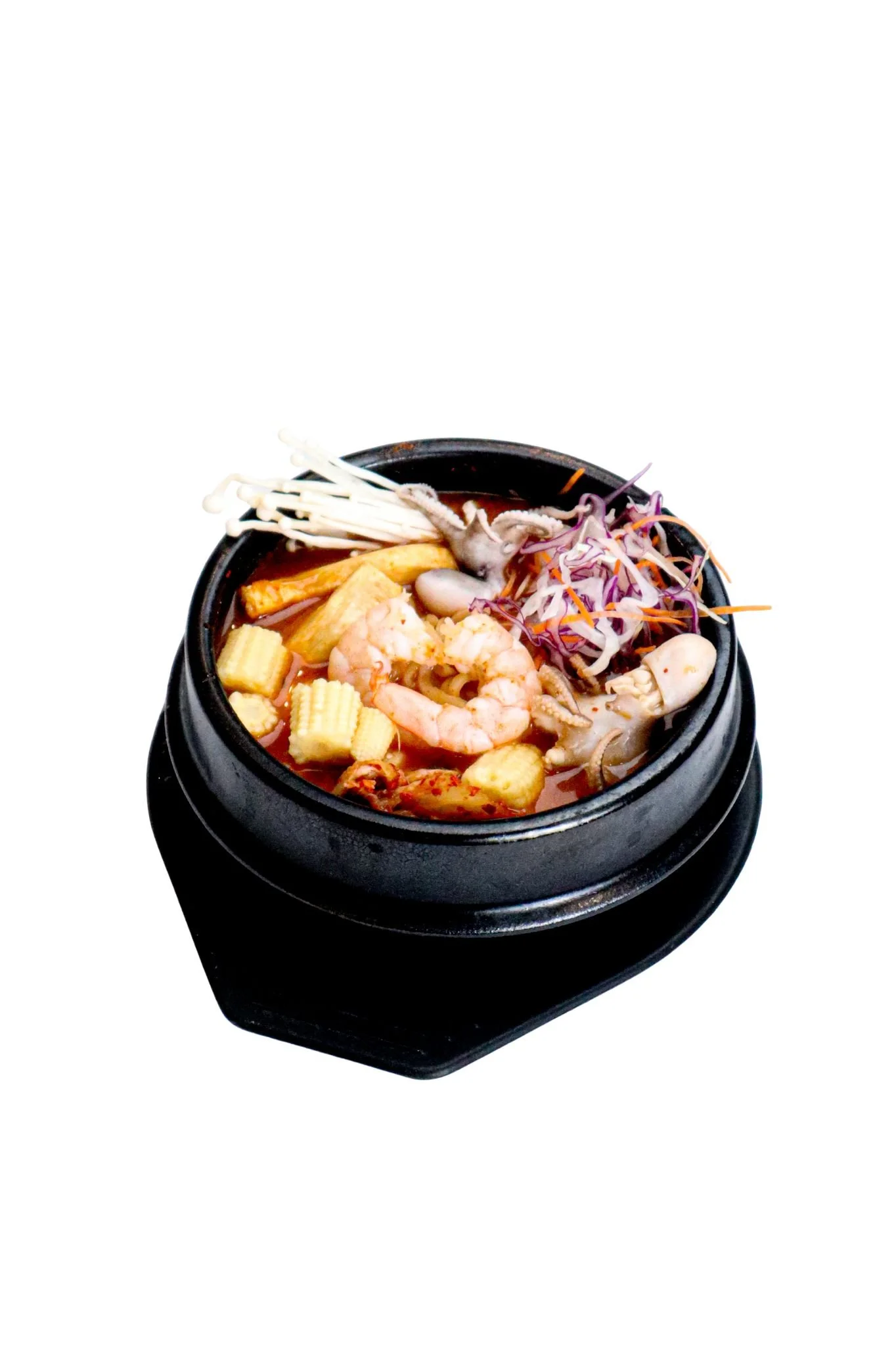 Seafood Korean Spicy Noodle Soup