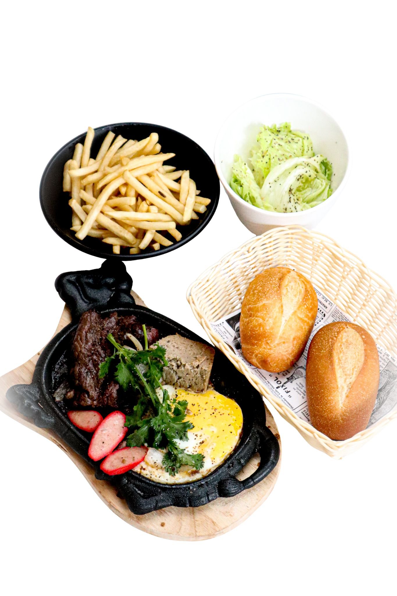 Vietnamese Skillet Baguette Combo