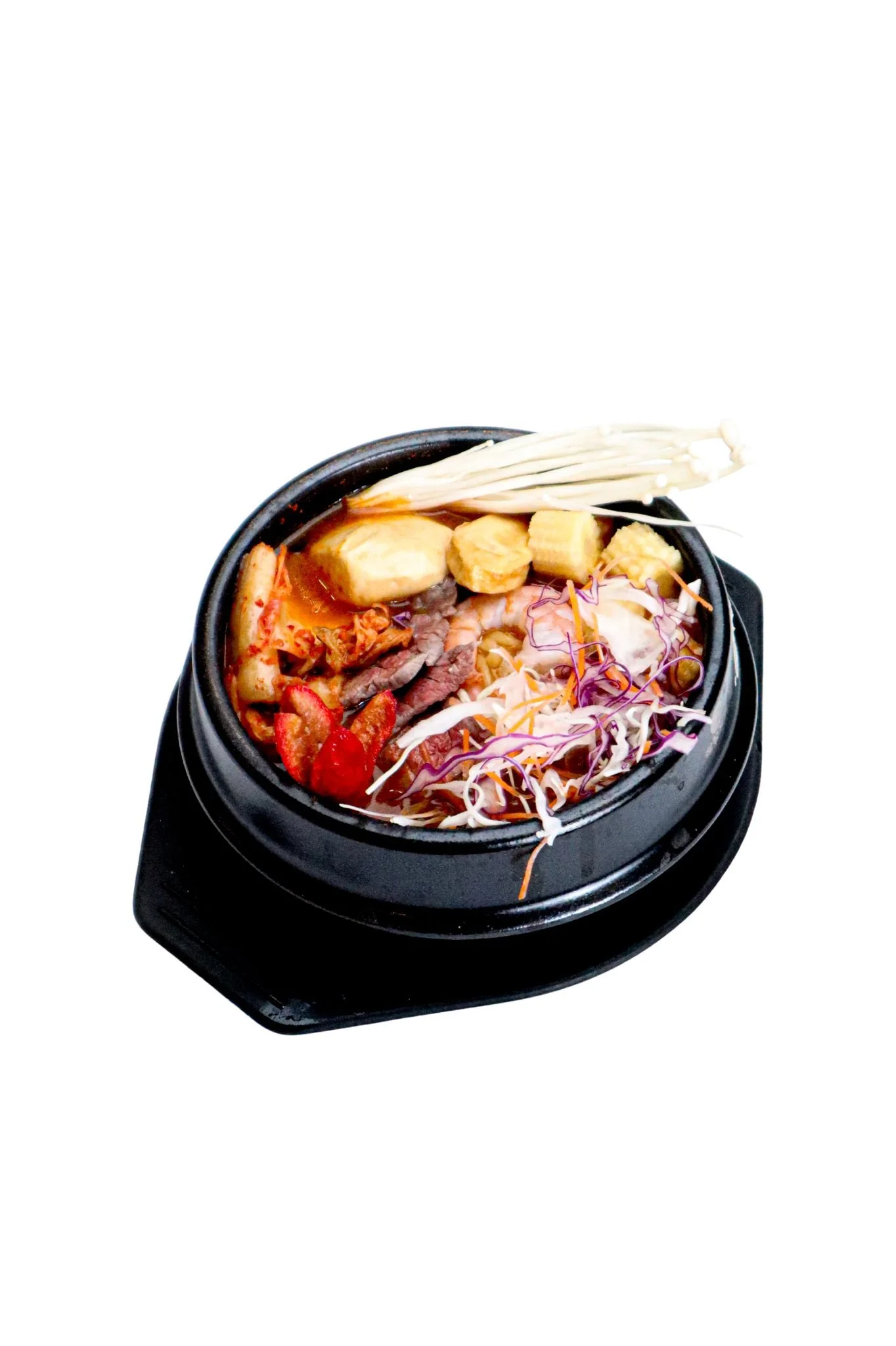 Assorted Korean Spicy Noodle Soup