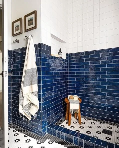 BAÑO AZUL