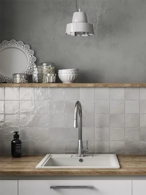 AZULEJO GRIS T-1 13X13 ALCOCERAM