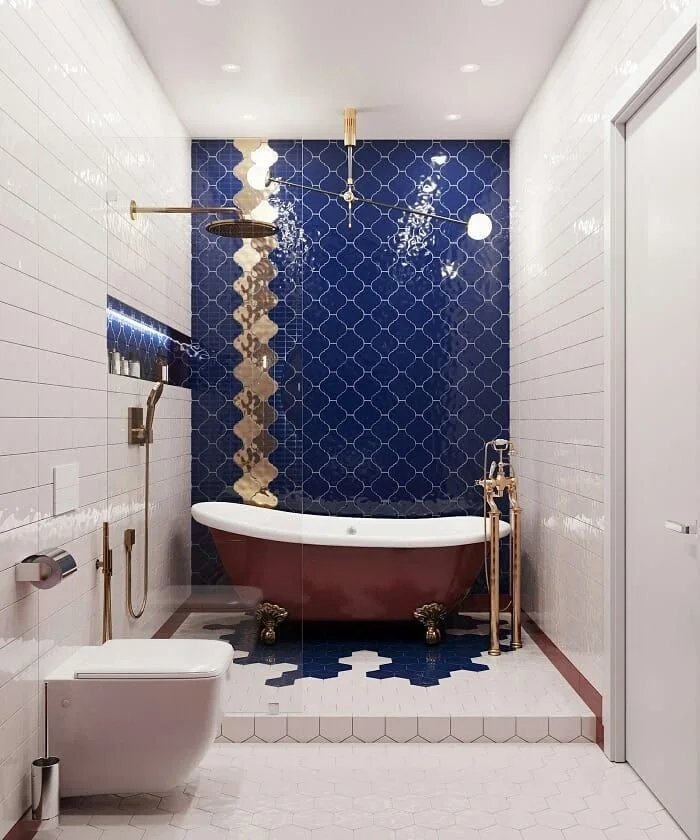 AZULEJO CURVILINEO ORO ALCOCERAM