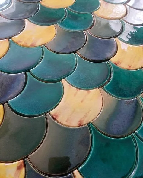 AZULEJO ESCAMA CERAMICA-ALCOCERAM