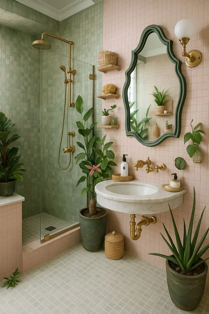 BAÑO collección VERDE ALMAZARA  alcoceram