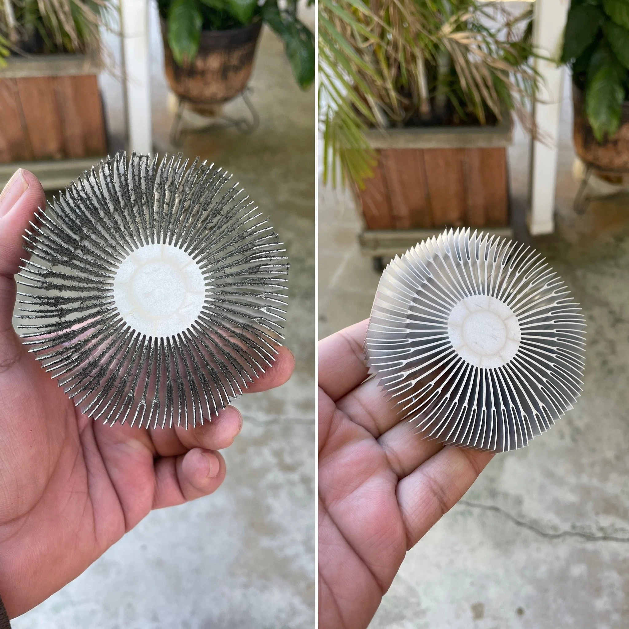 Wash & dry CPU heat sink