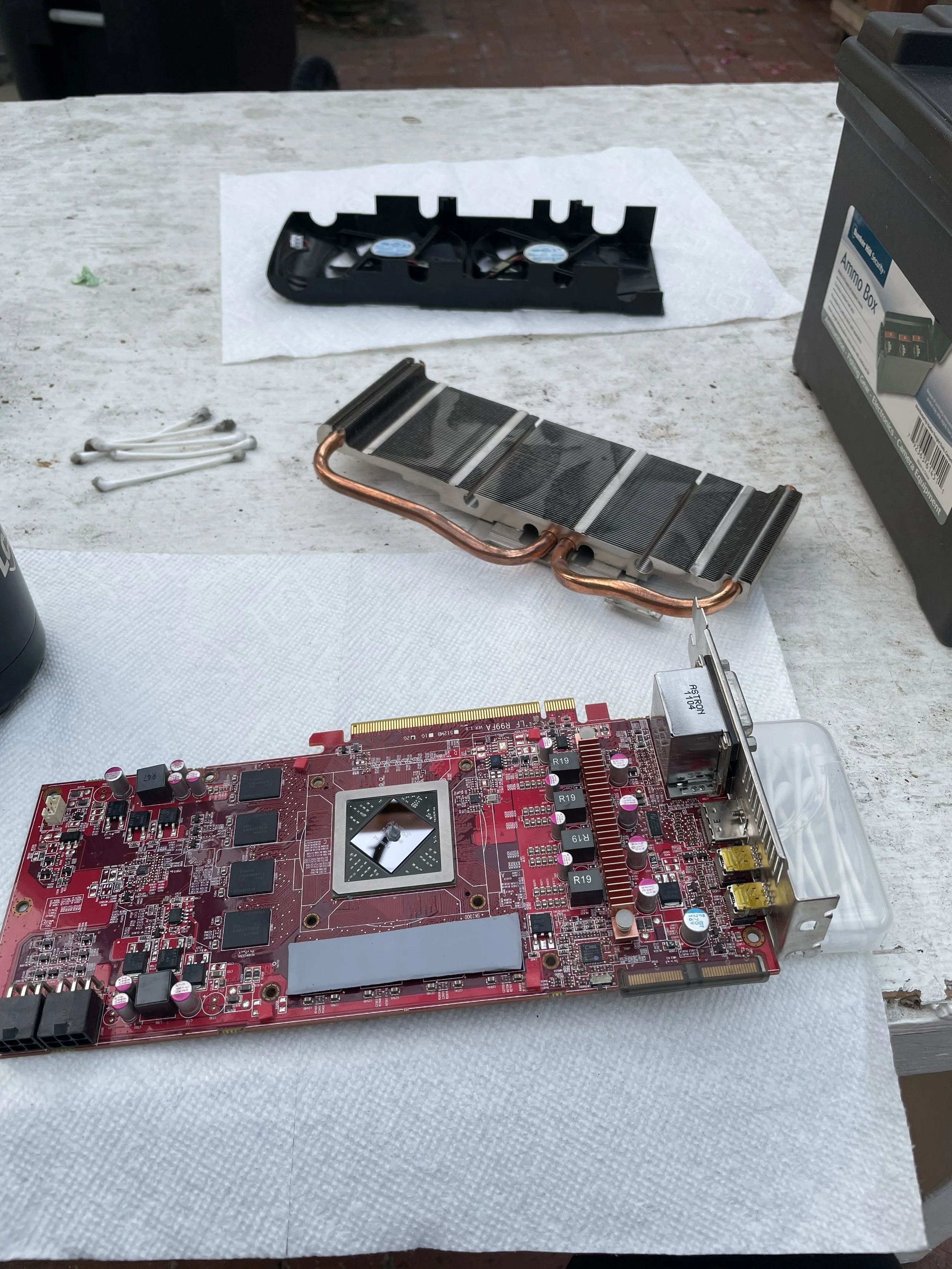 Deep clean GPU
