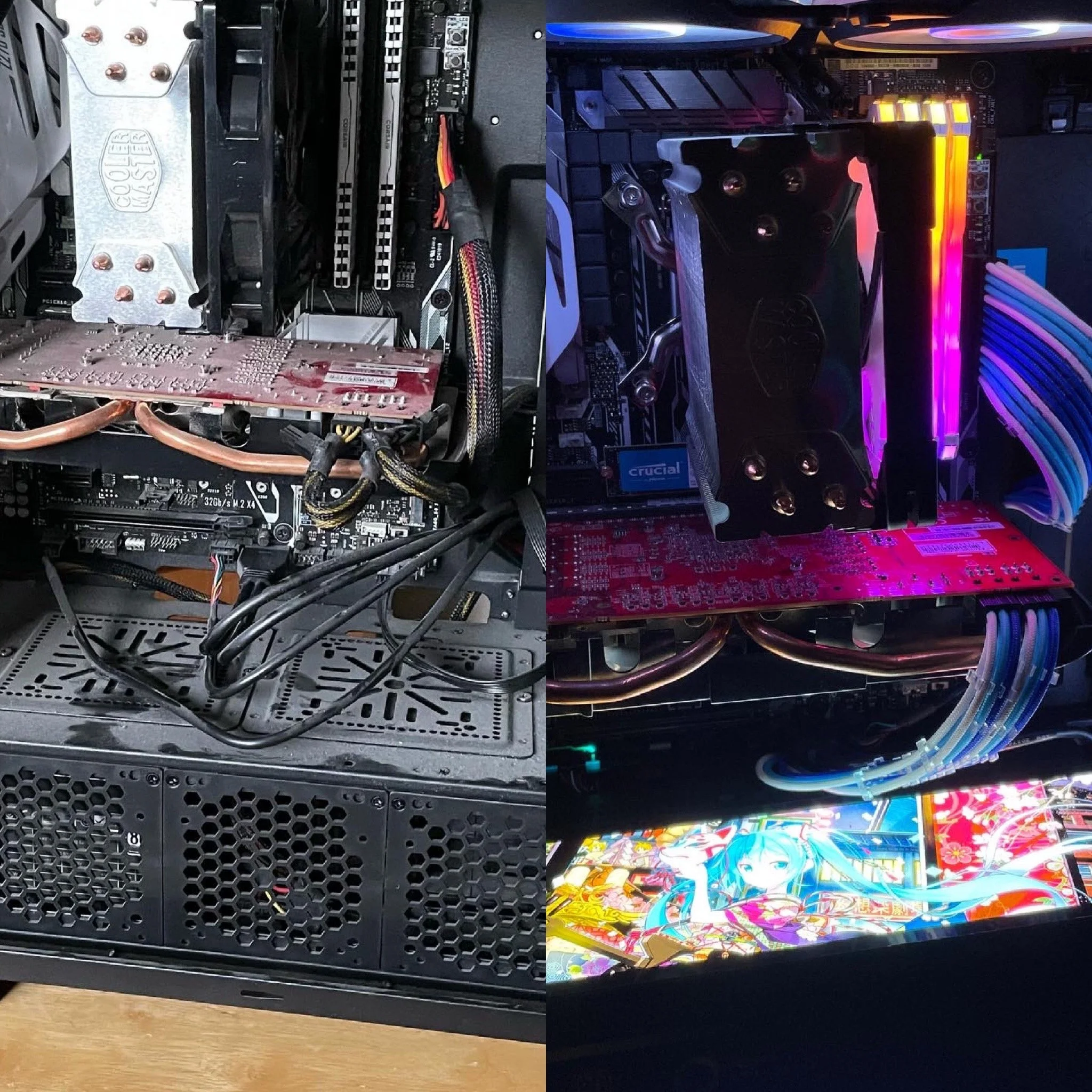Deep clean and Component swap
