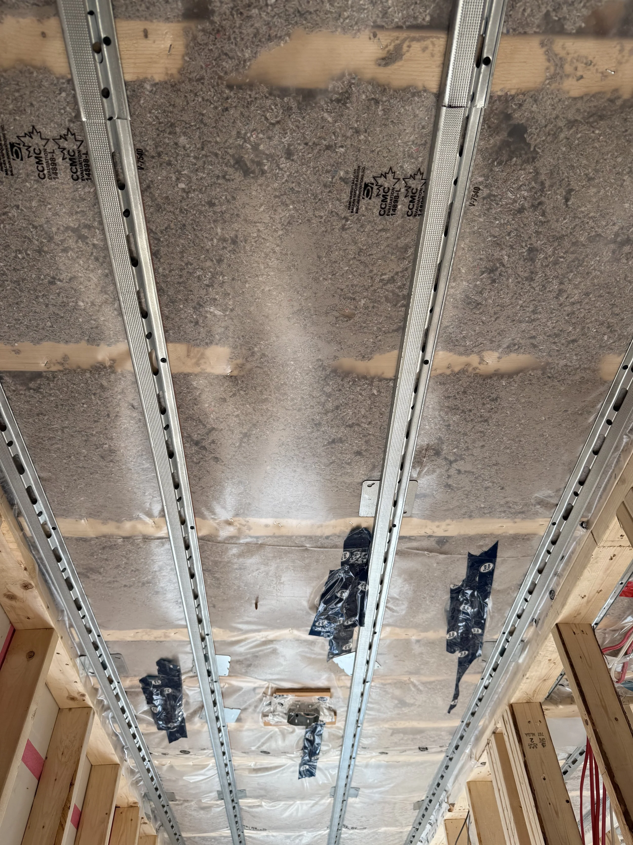 Insonorisation de plafond