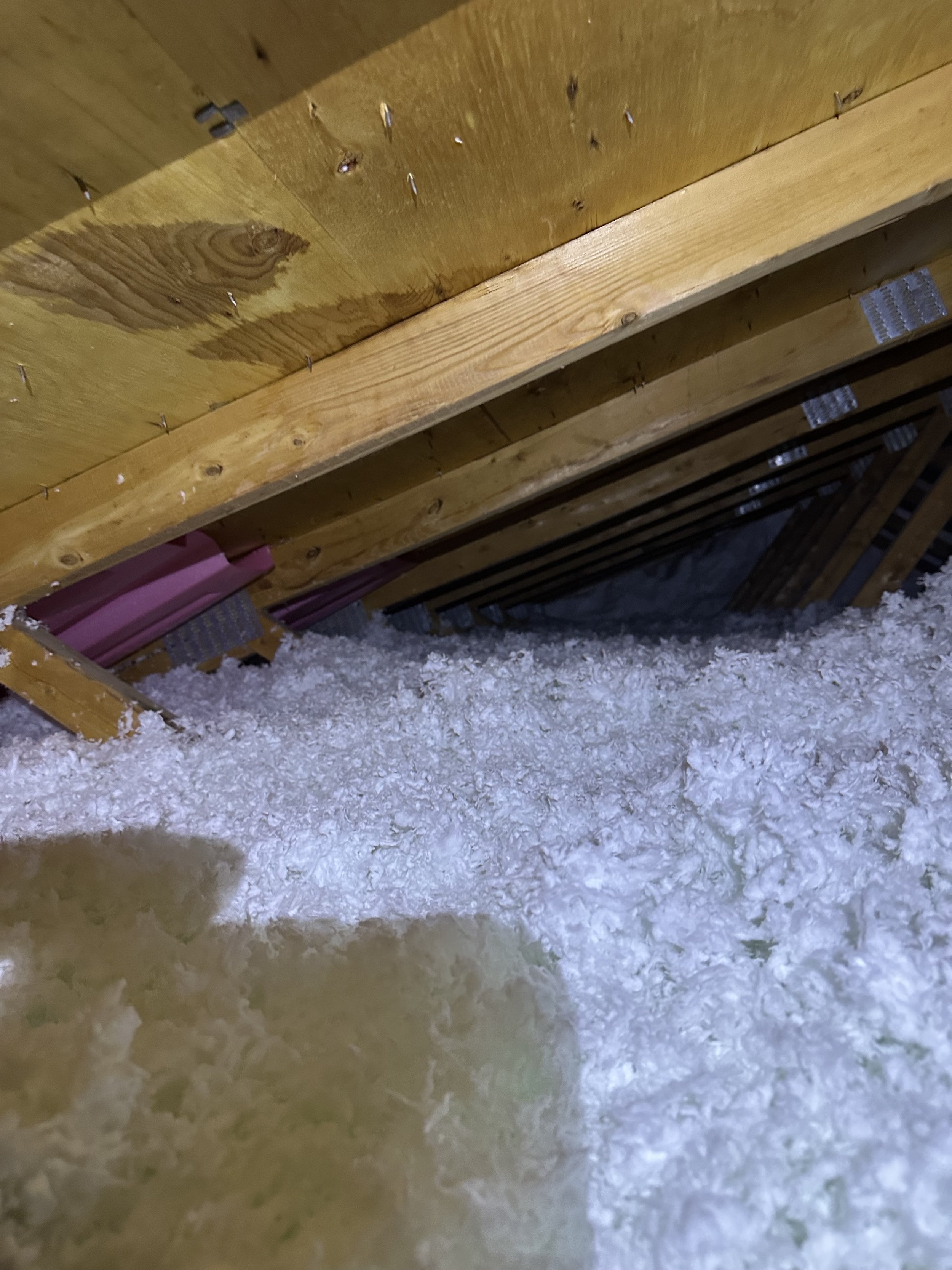 almost flat roof insulation