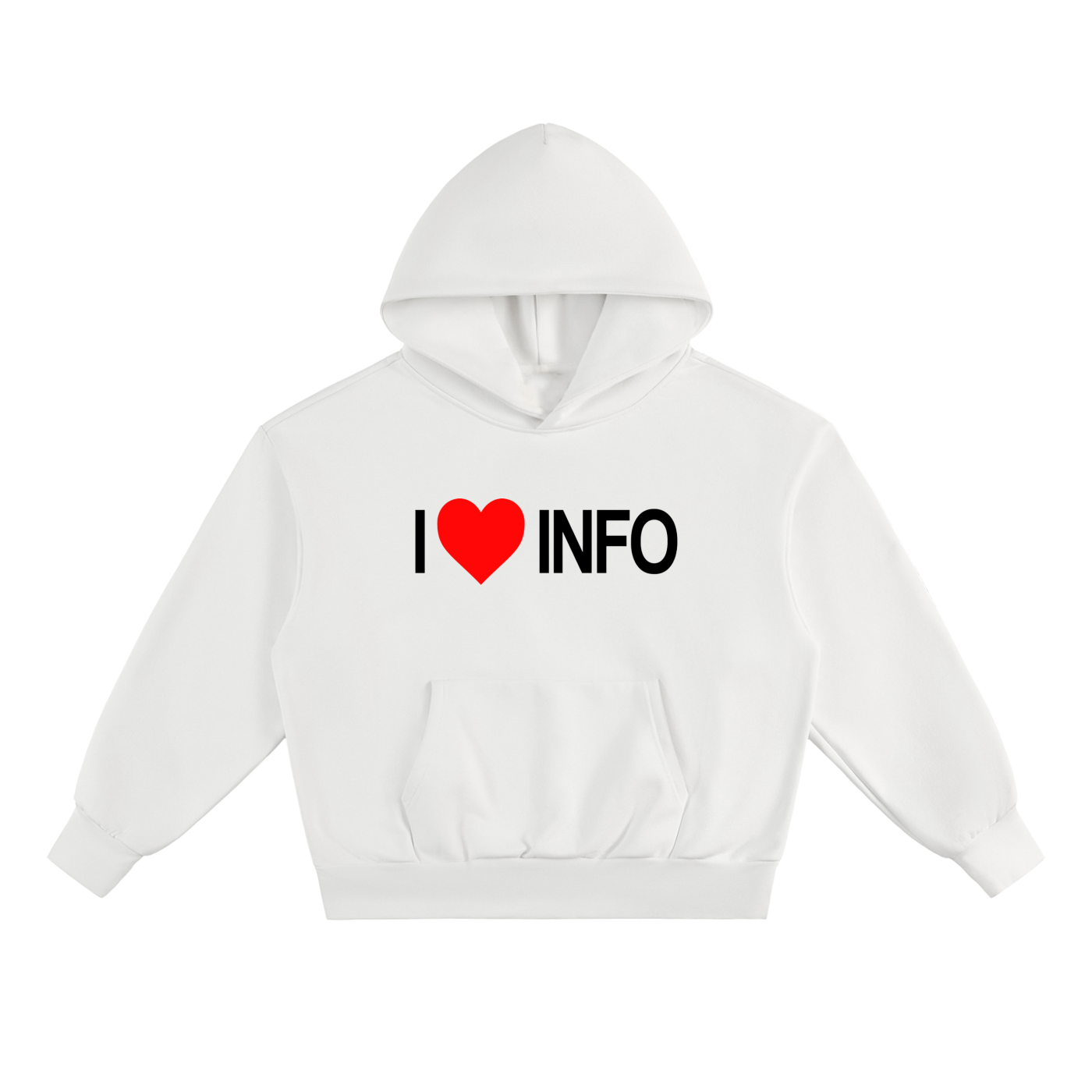 I <3 INFO HOODIE