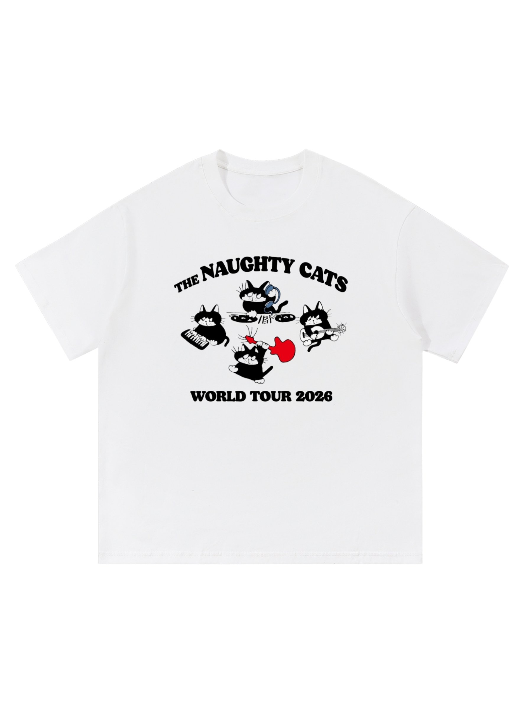 NAUGHTY CATS WORLD TOUR SHIRT