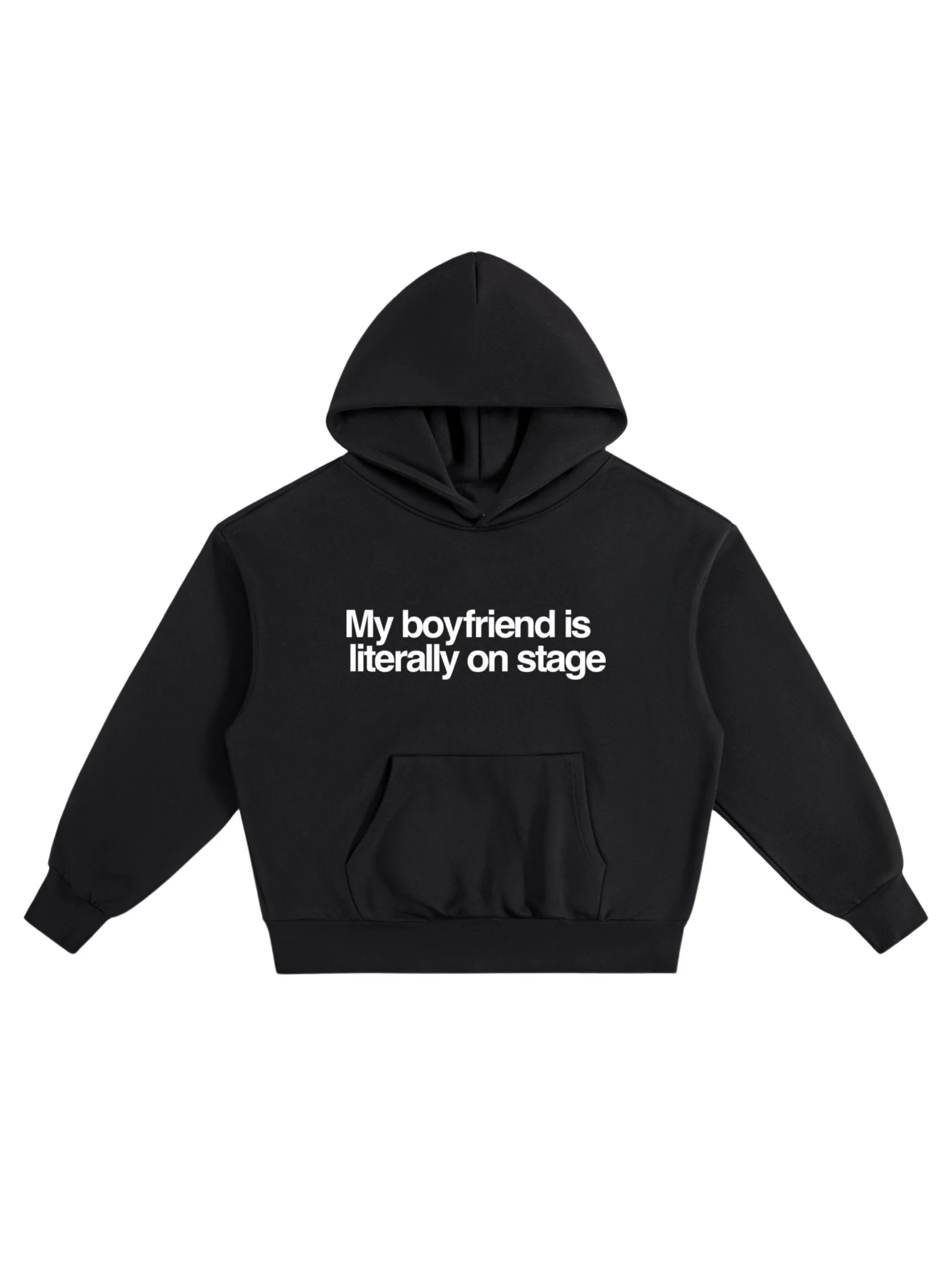 Boyfriend black hoodie