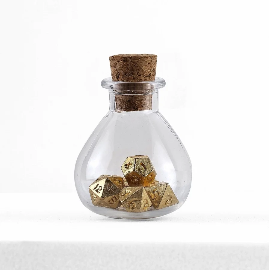 Main Photo - Unseelie Mini Metal RPG Dice Set