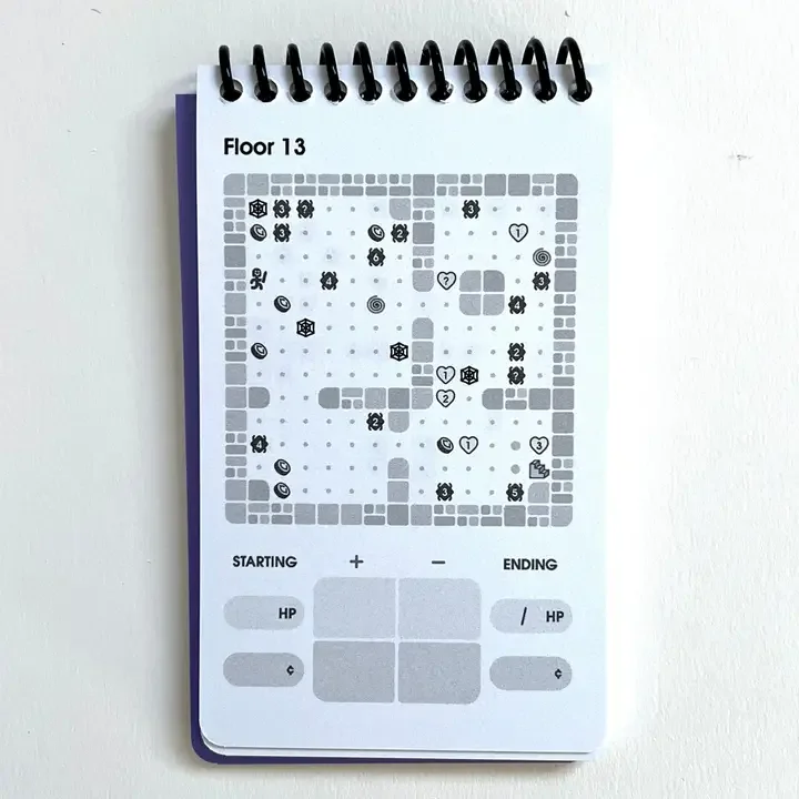Detailed Image - Paper Apps™ Dungeon - Notebook.webp
