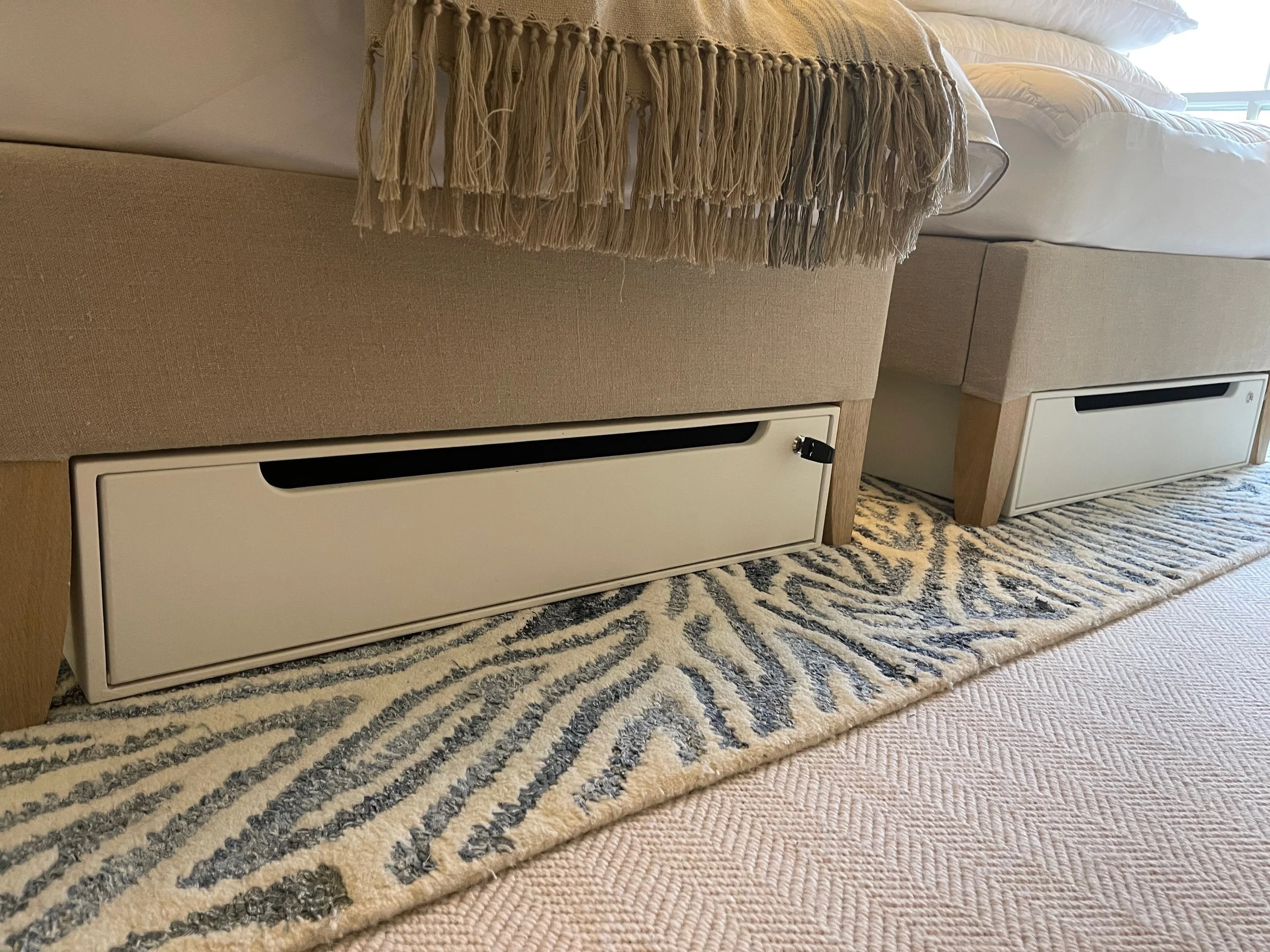 Under bed storage boxes