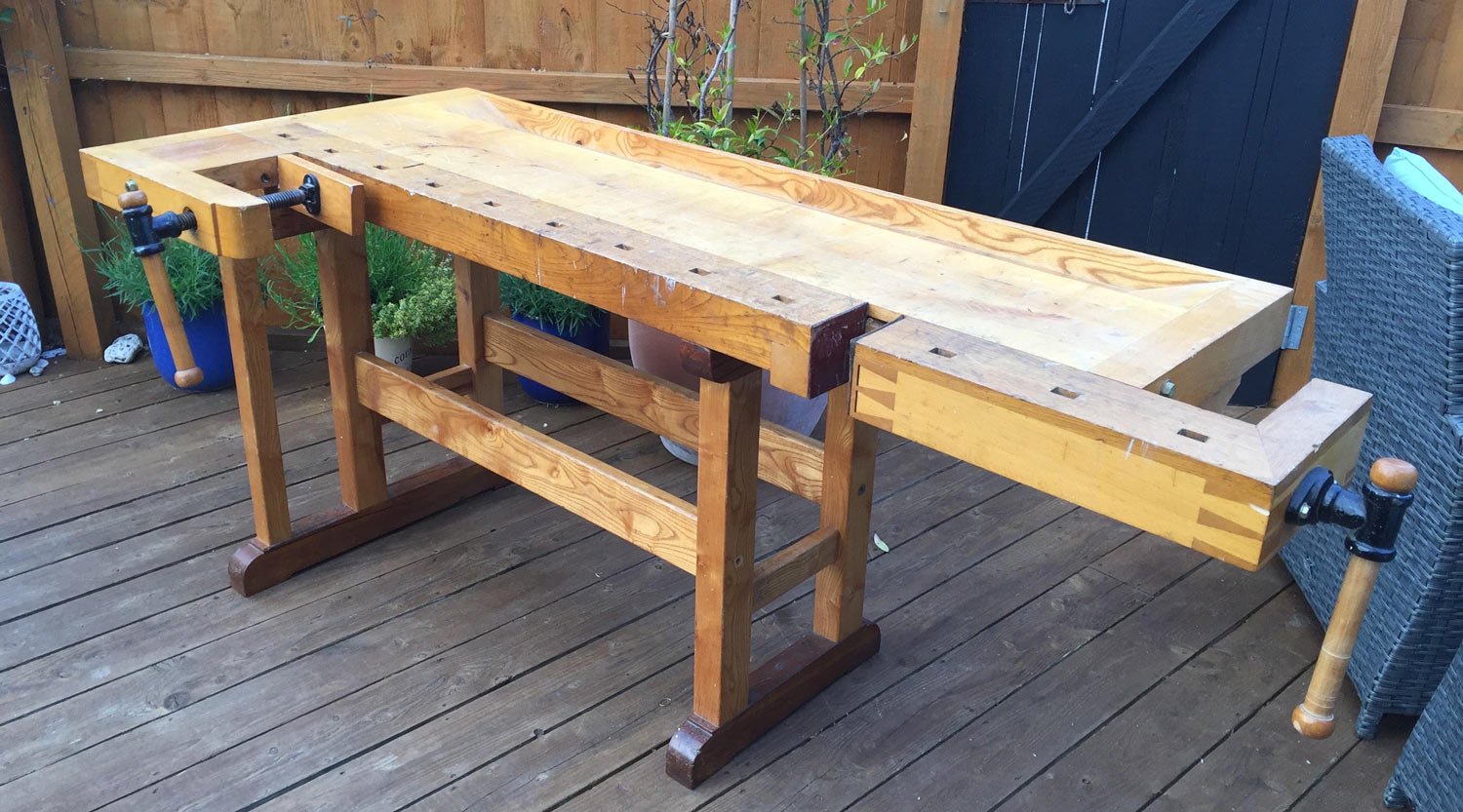 Frank Klaus style workbench I made years ago