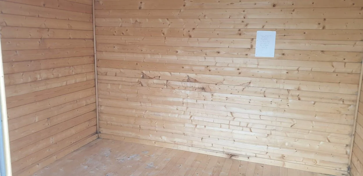 The space where the unit will be fitted