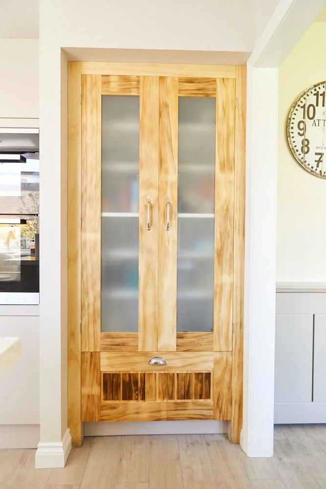 Bespoke cupboard doors by Richard Pearce, Cornwall