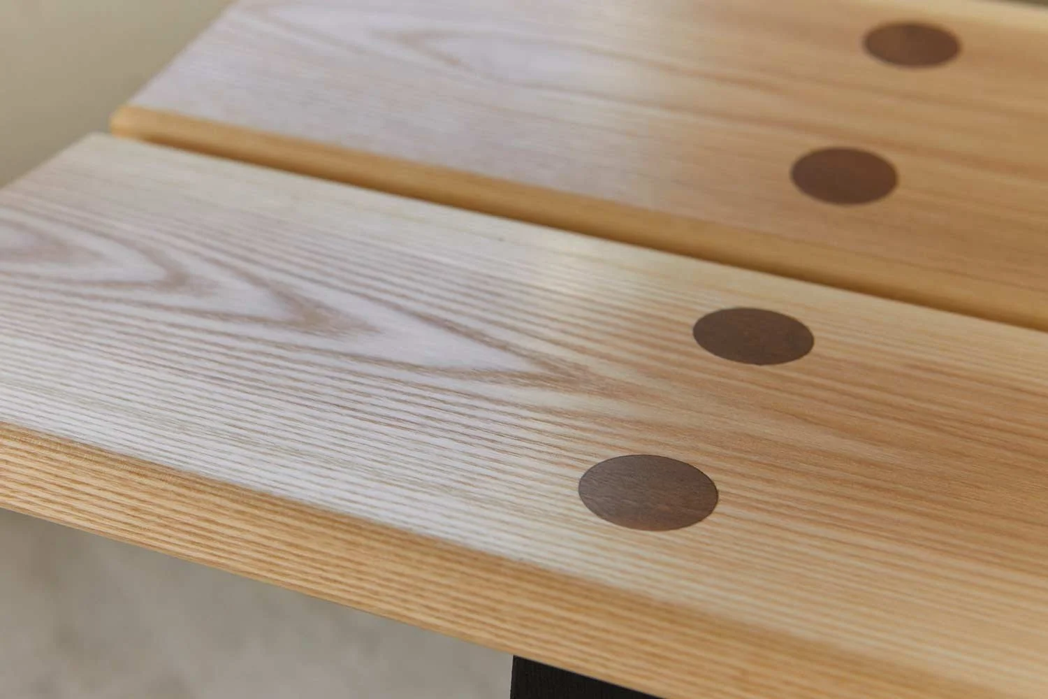 Handmade bench by Richard Pearce, Cornwall
