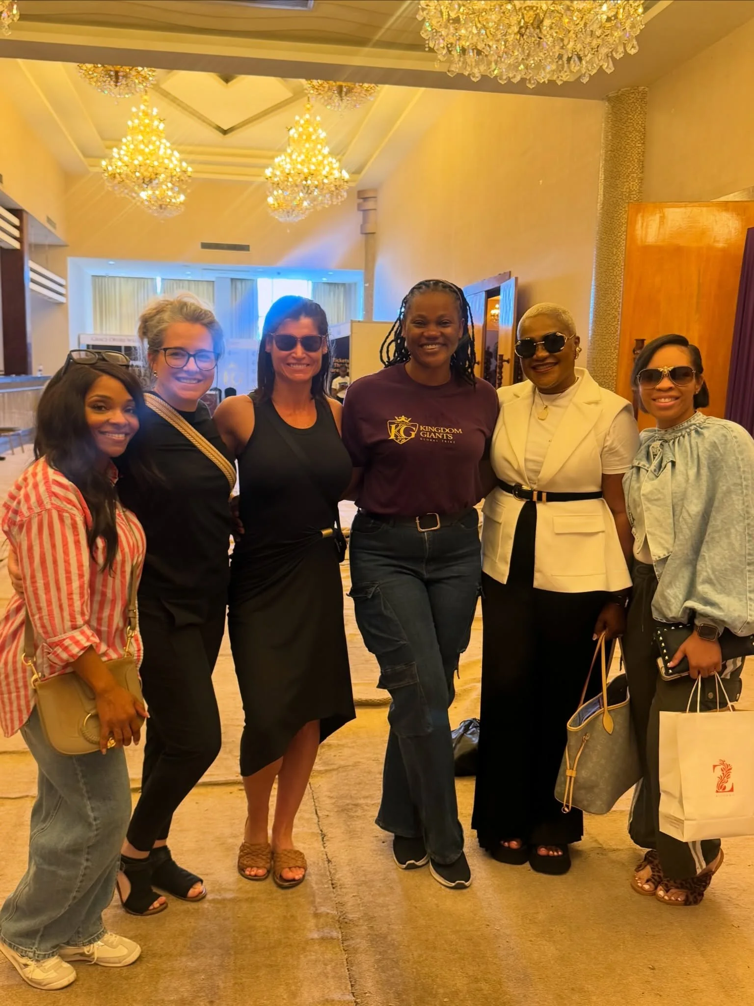 What a powerful way to begin our journey in Nigeria. This was a divine appointment&mdash;six women from different parts of the world brought together in one moment to glorify God and lift one another up. As we gathered around her, hearts open, His pr