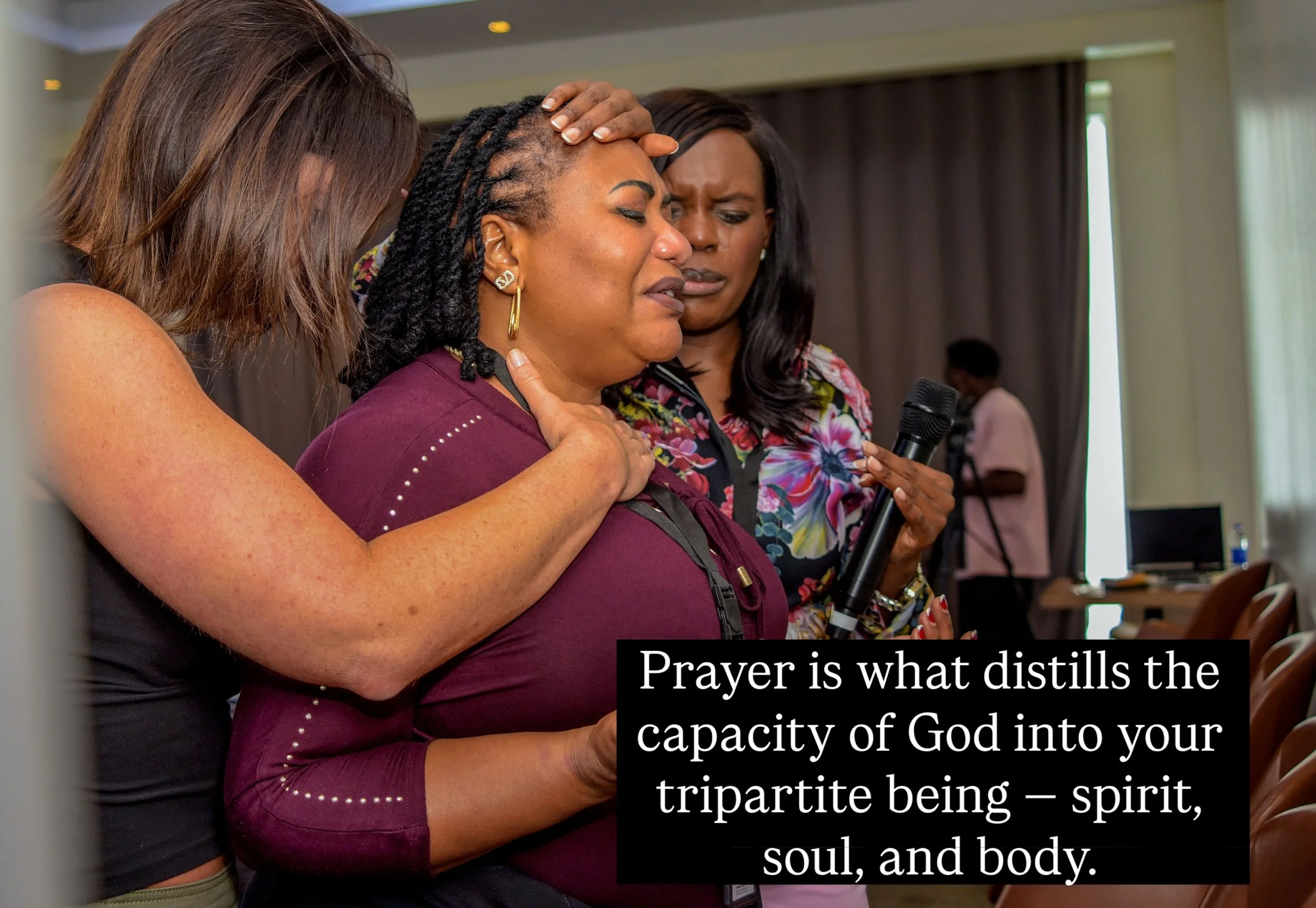 Prayer is what awakens the reality of sonship within your tripartite being &mdash; spirit, soul, and body.

One of the greatest transformations available to every son and daughter of God comes through time spent in the presence of the Father.

Not ju