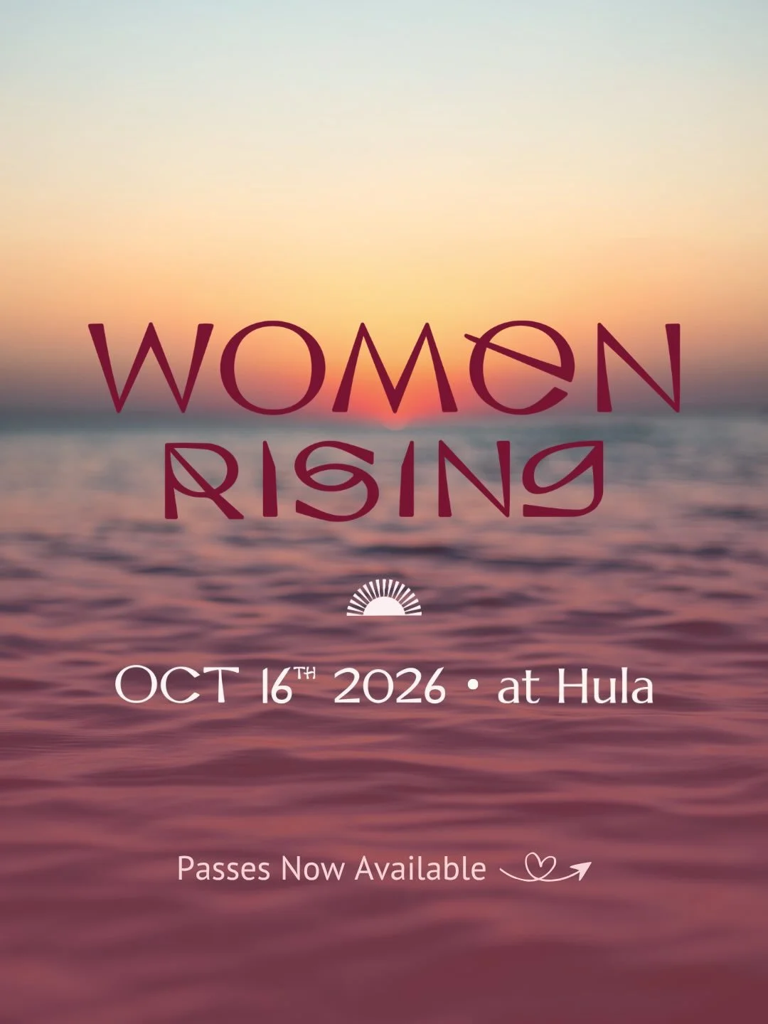 Not all passes are created equal. Choose your level of expansion. Here&rsquo;s how to step into Women Rising:

✨ Summit Pass &bull; $275
The full-day experience.
Immerse yourself in keynotes, panels, breakout sessions, and masterclasses, with built-i
