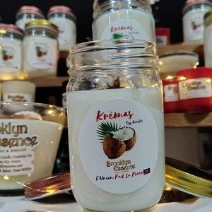 Kremas Soy Candle – Haitian Coconut Cream, Vanilla Spice