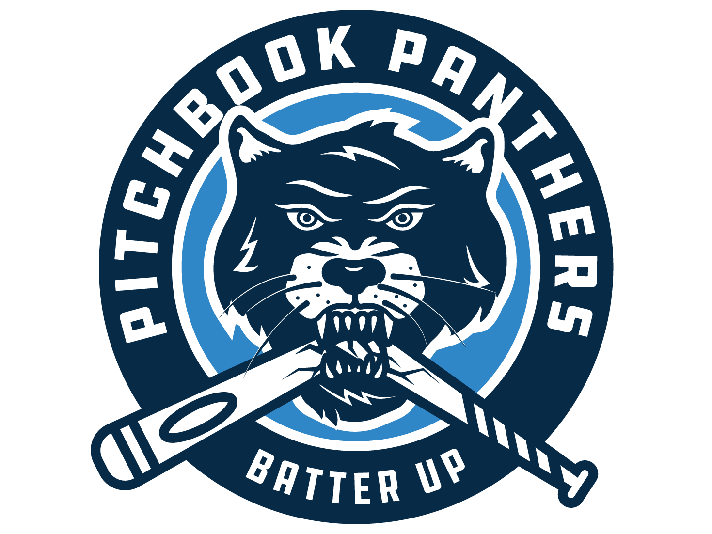Softball team badge