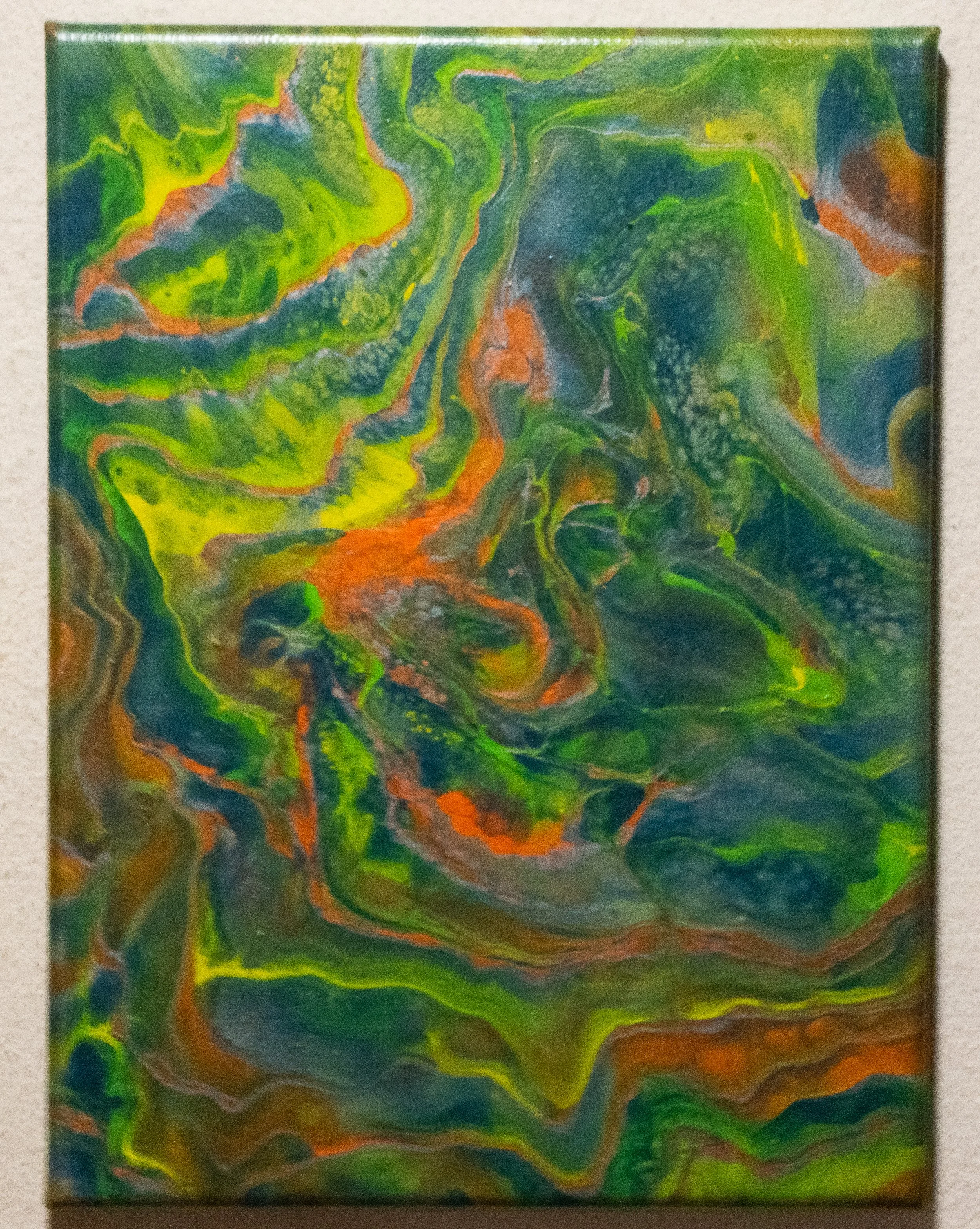 Verdant Chaos 9" x 12"