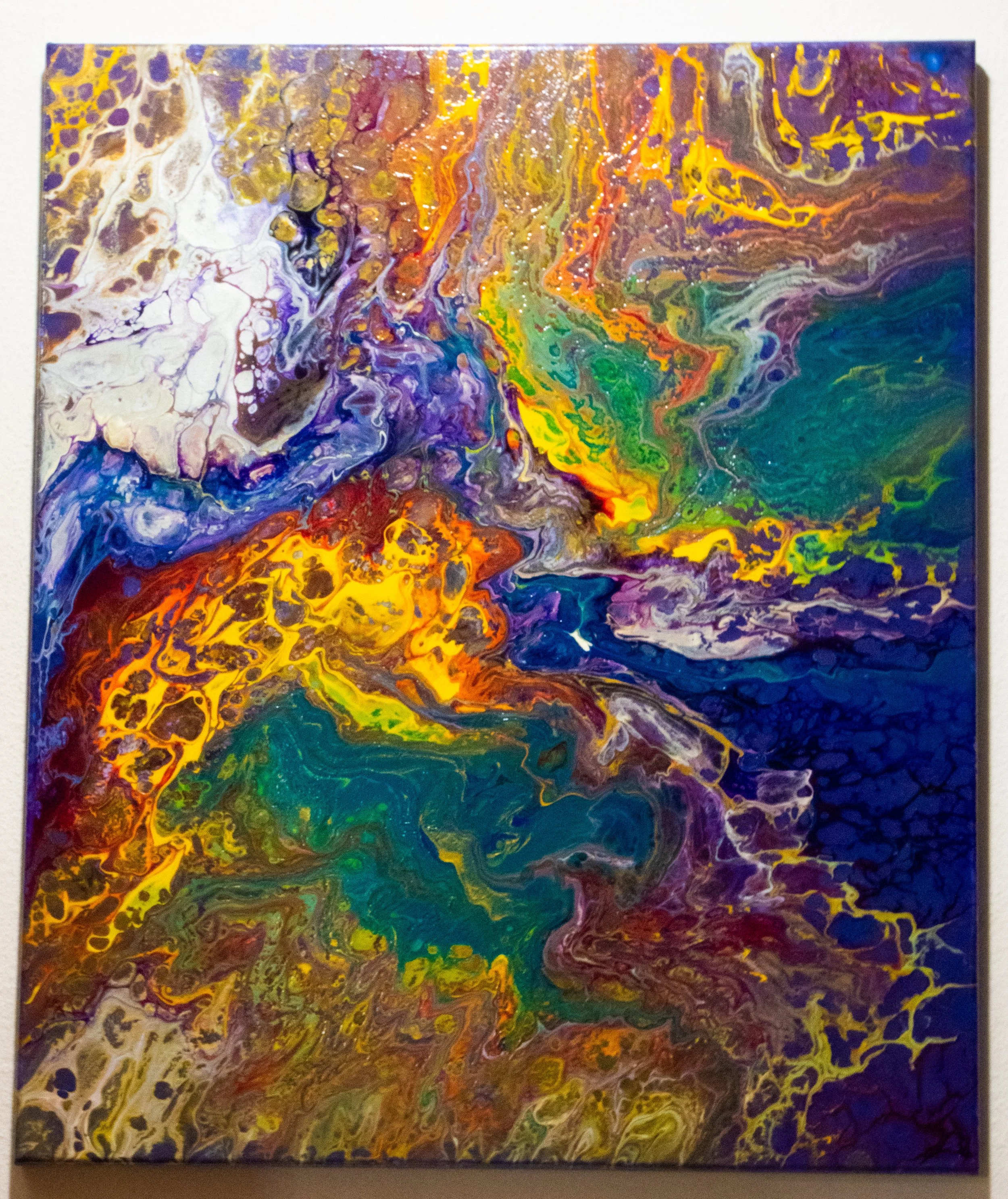 Molten Current Canvas Art 8" x 10"
