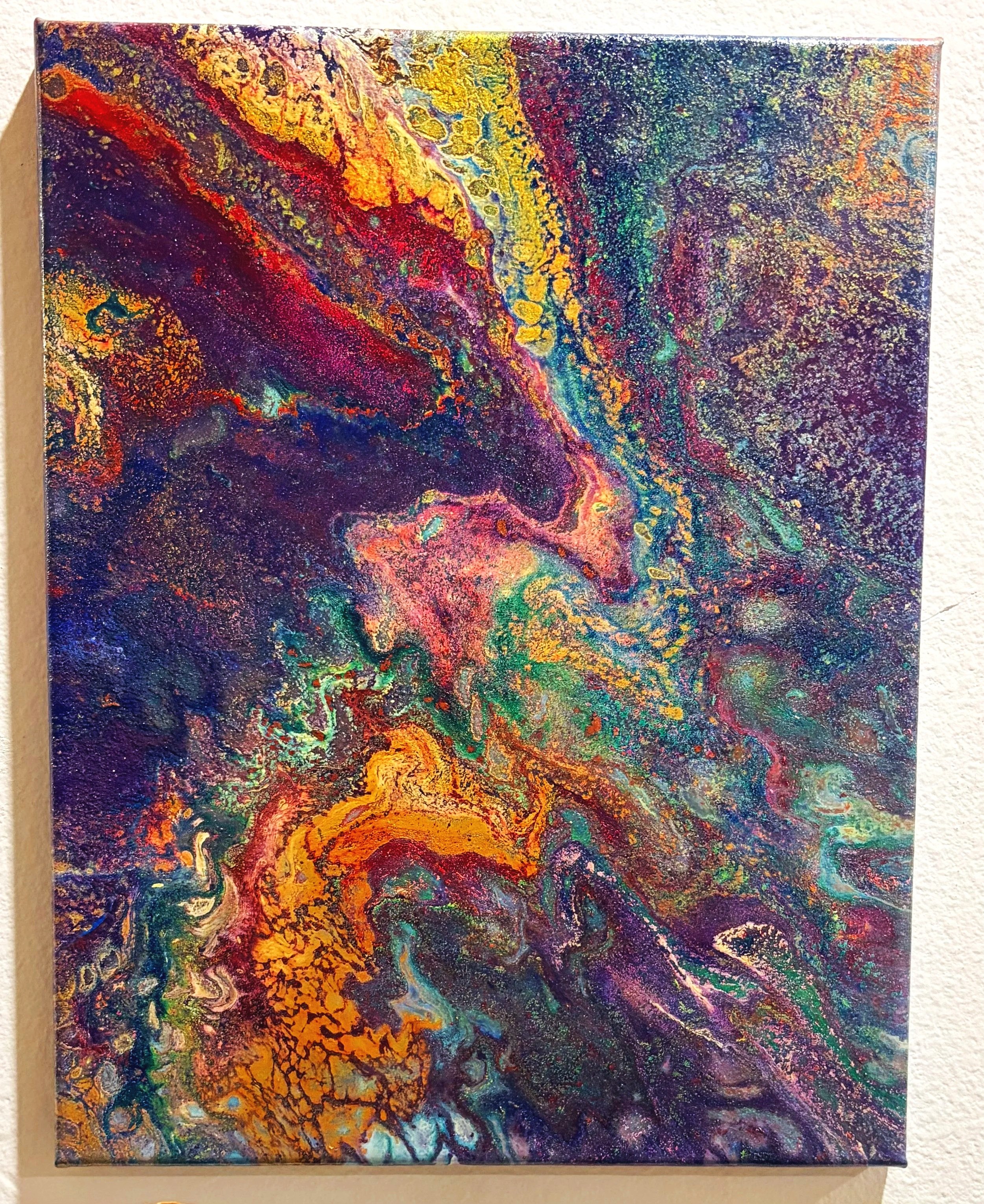 Veins of Amethyst 12" x 16"