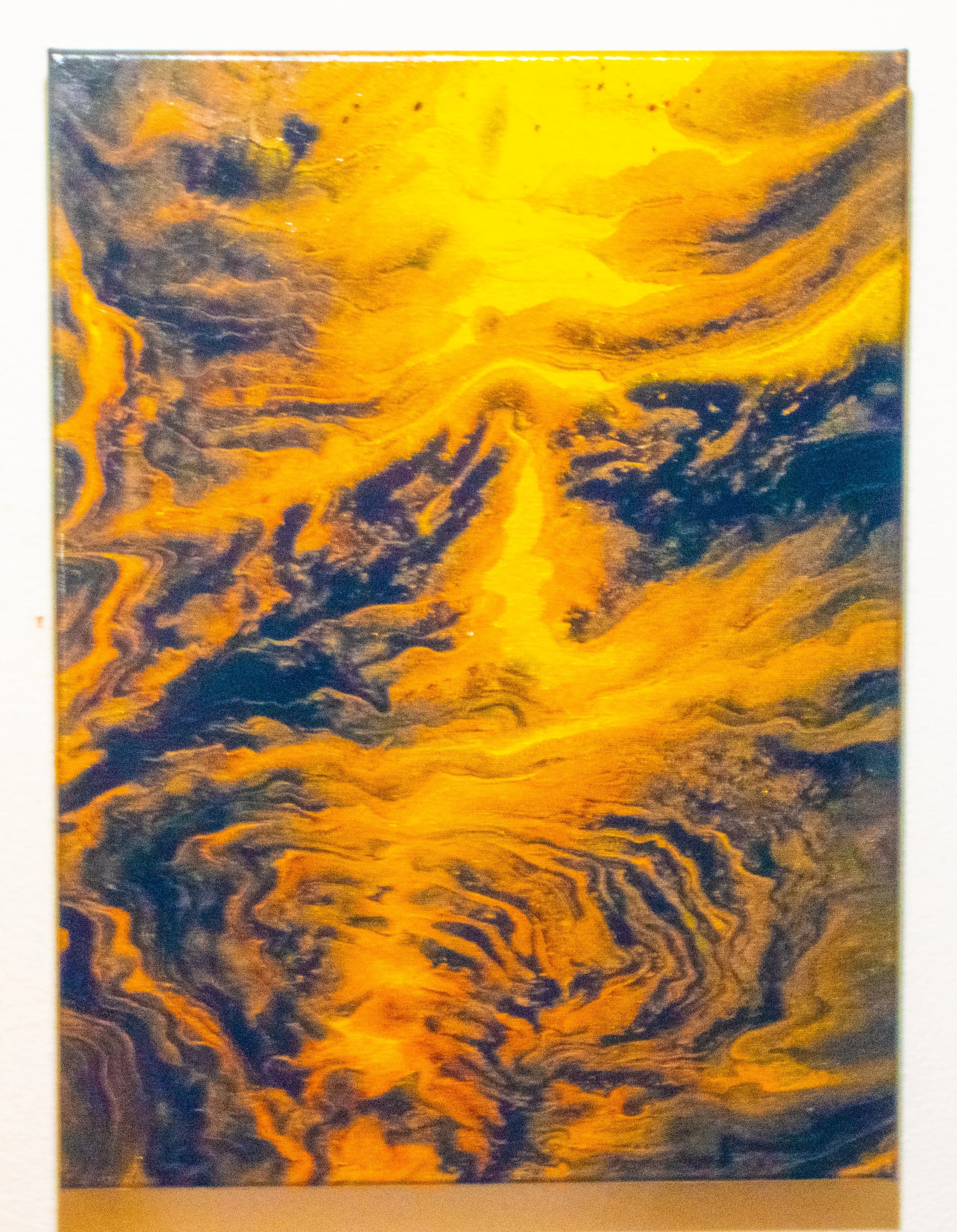 Sundown Fire 12" x 16"