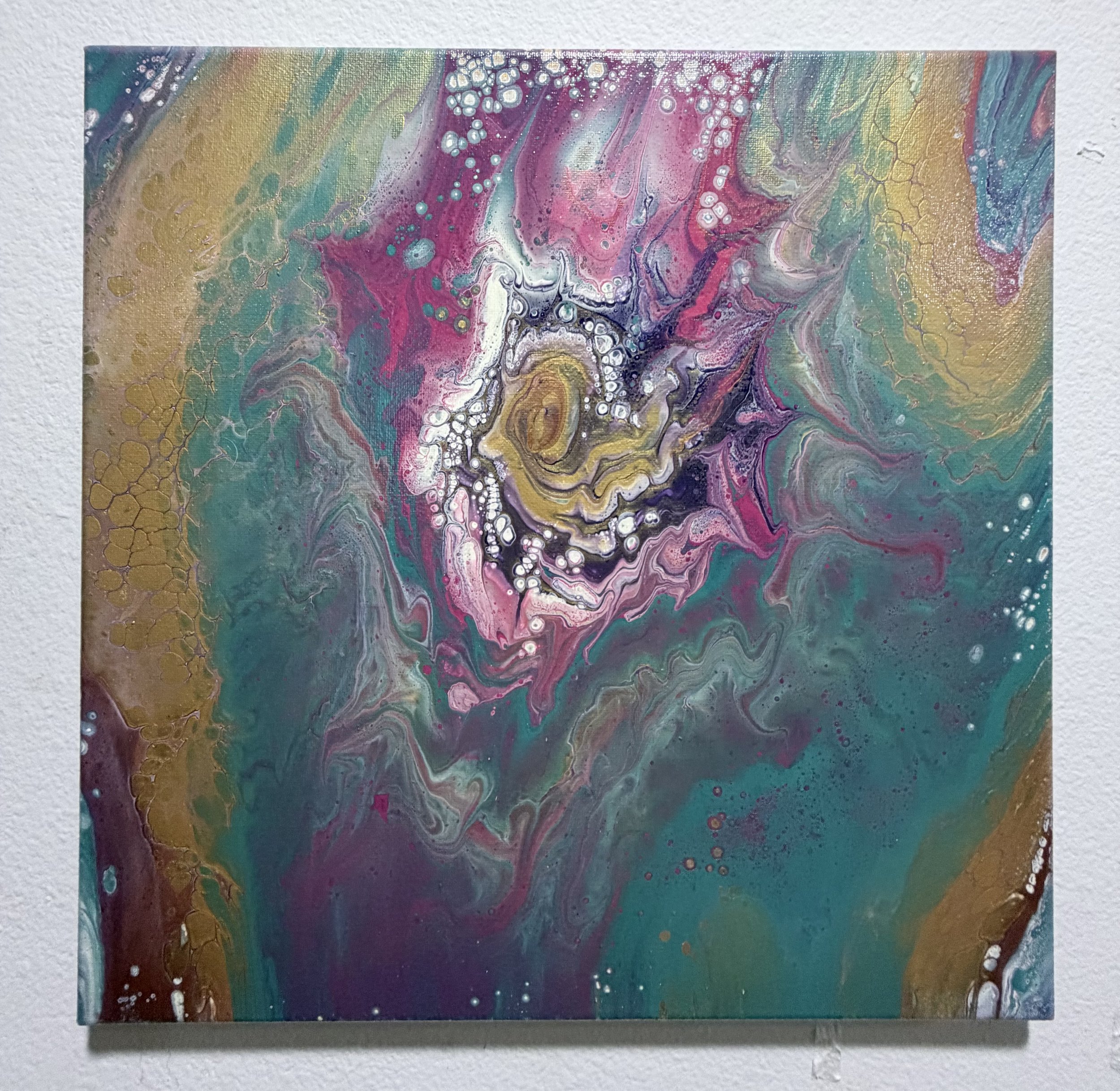 Birth of Fire 14" x 14"