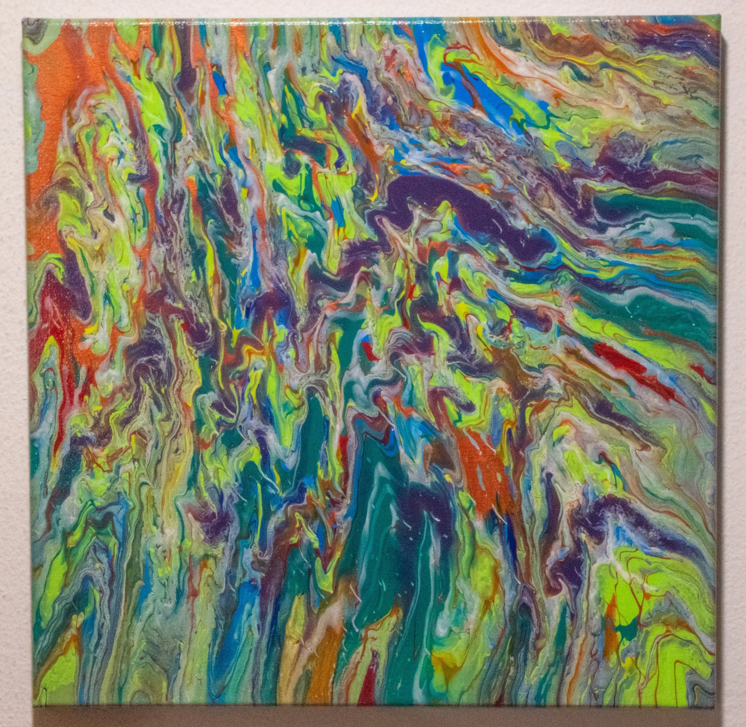Uncontained 14" x 14"