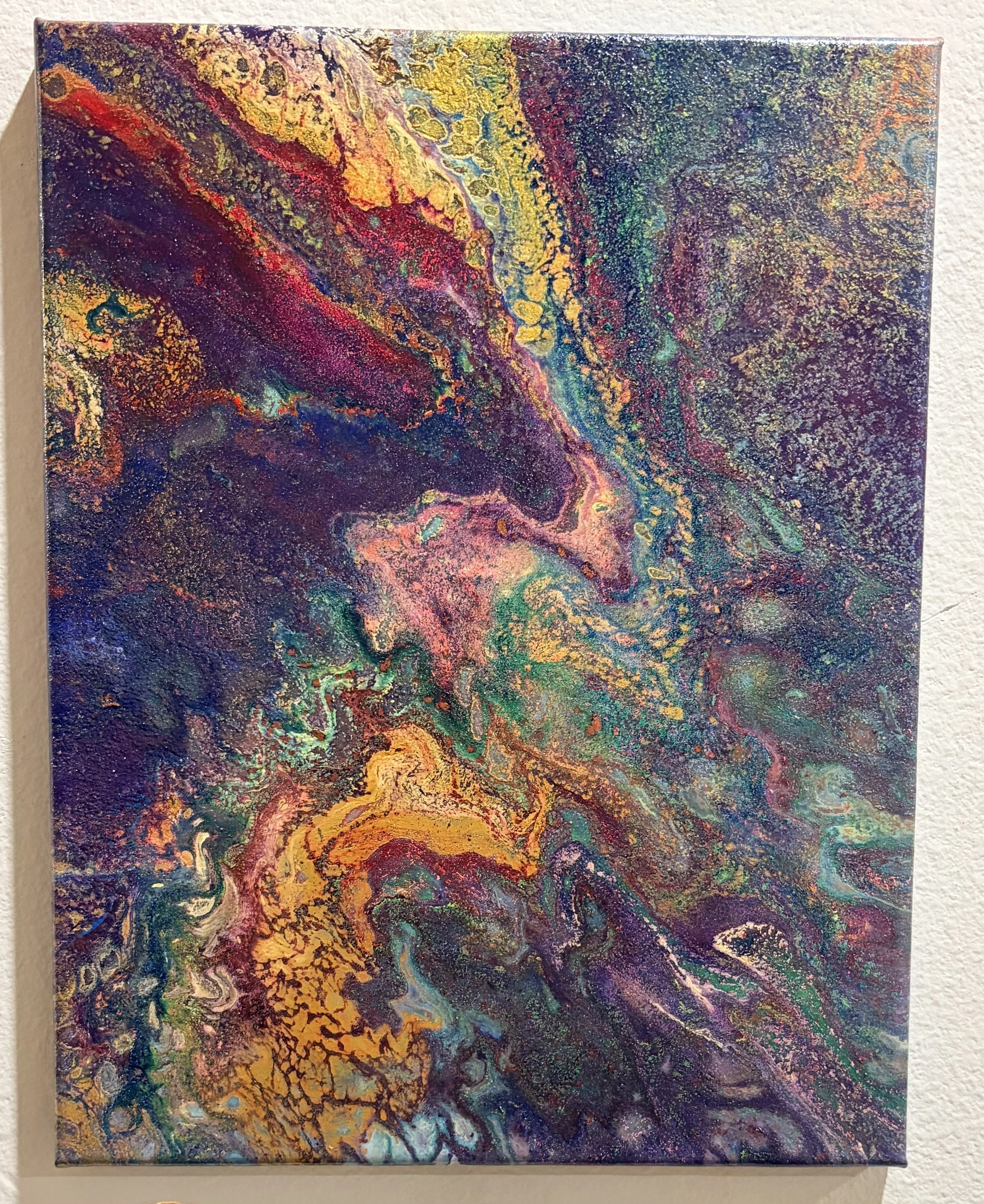 Veins of Amethyst 12" x 16"