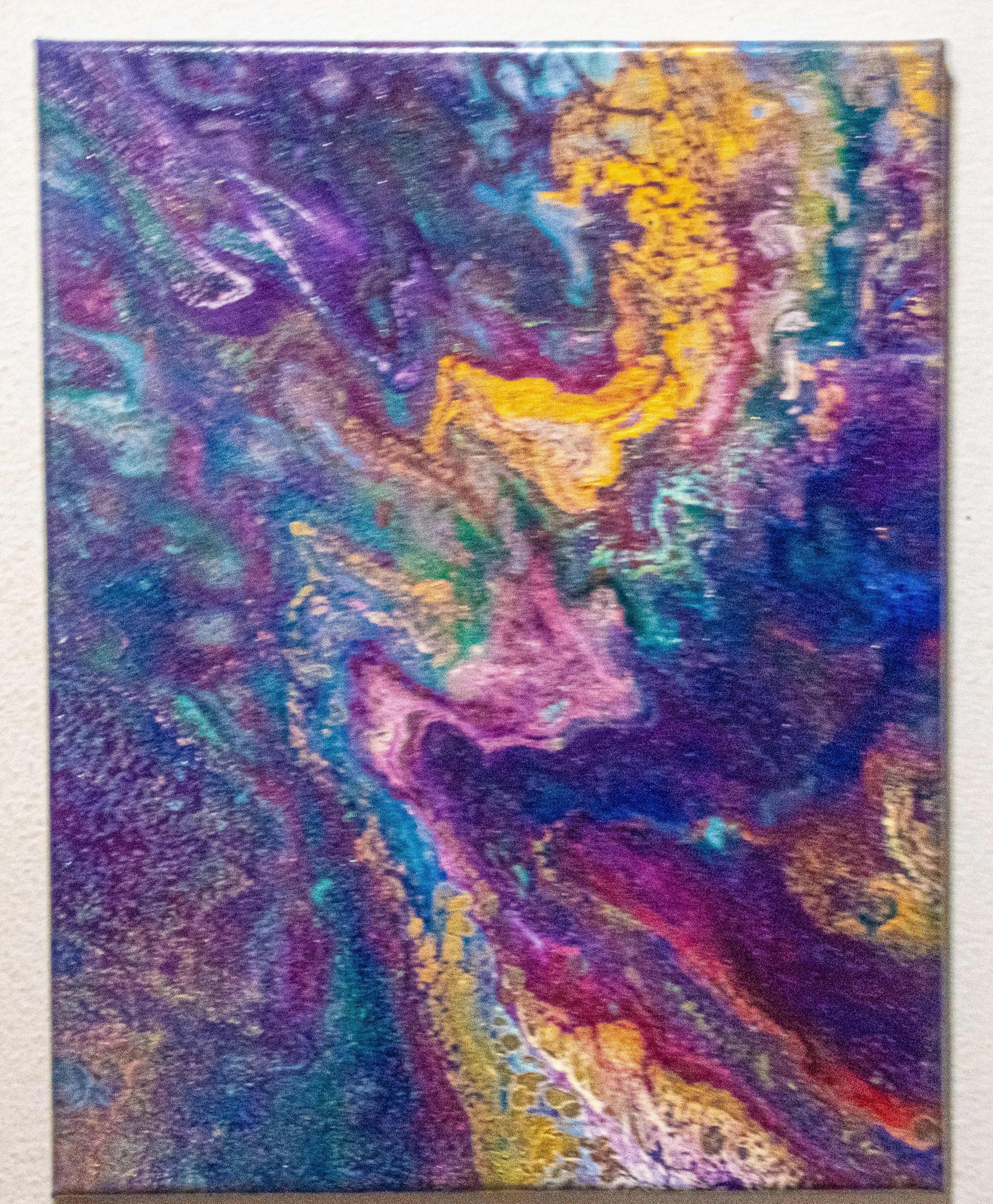 Veins of Amethyst 12" x 16"